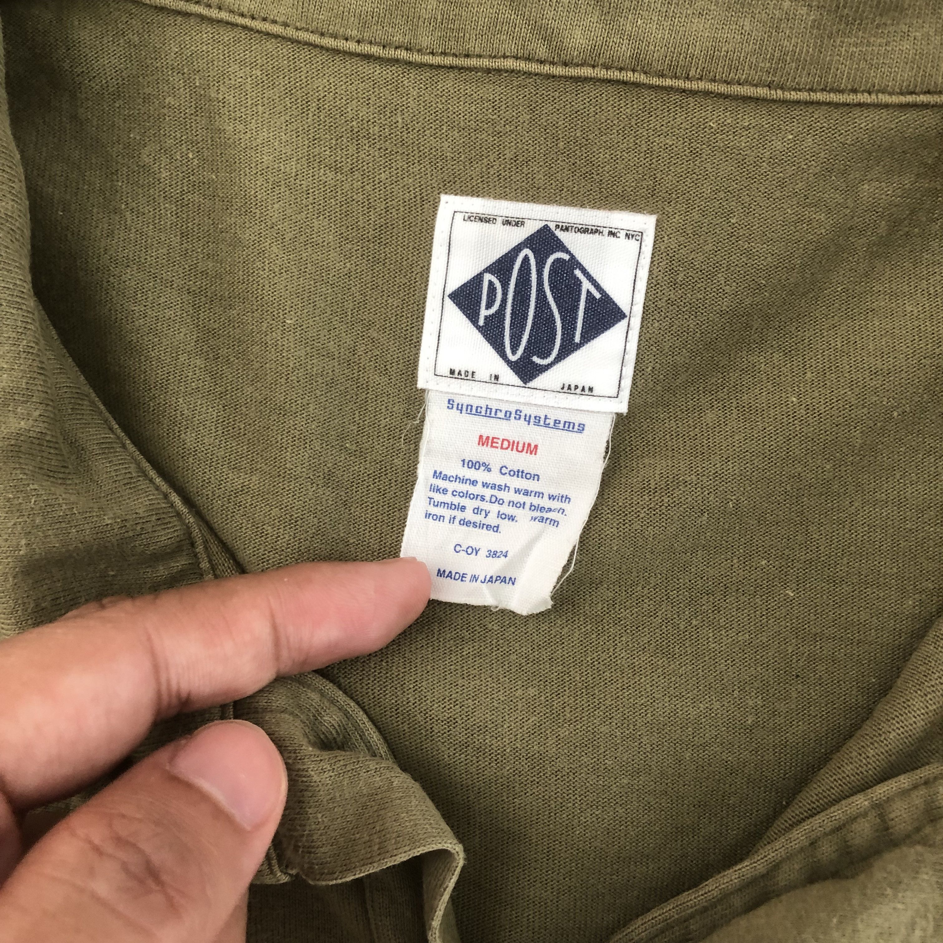 Post Overalls Post O'alls Polo Shirt Olive Size US M / EU 48-50 / 2 - 4 Thumbnail