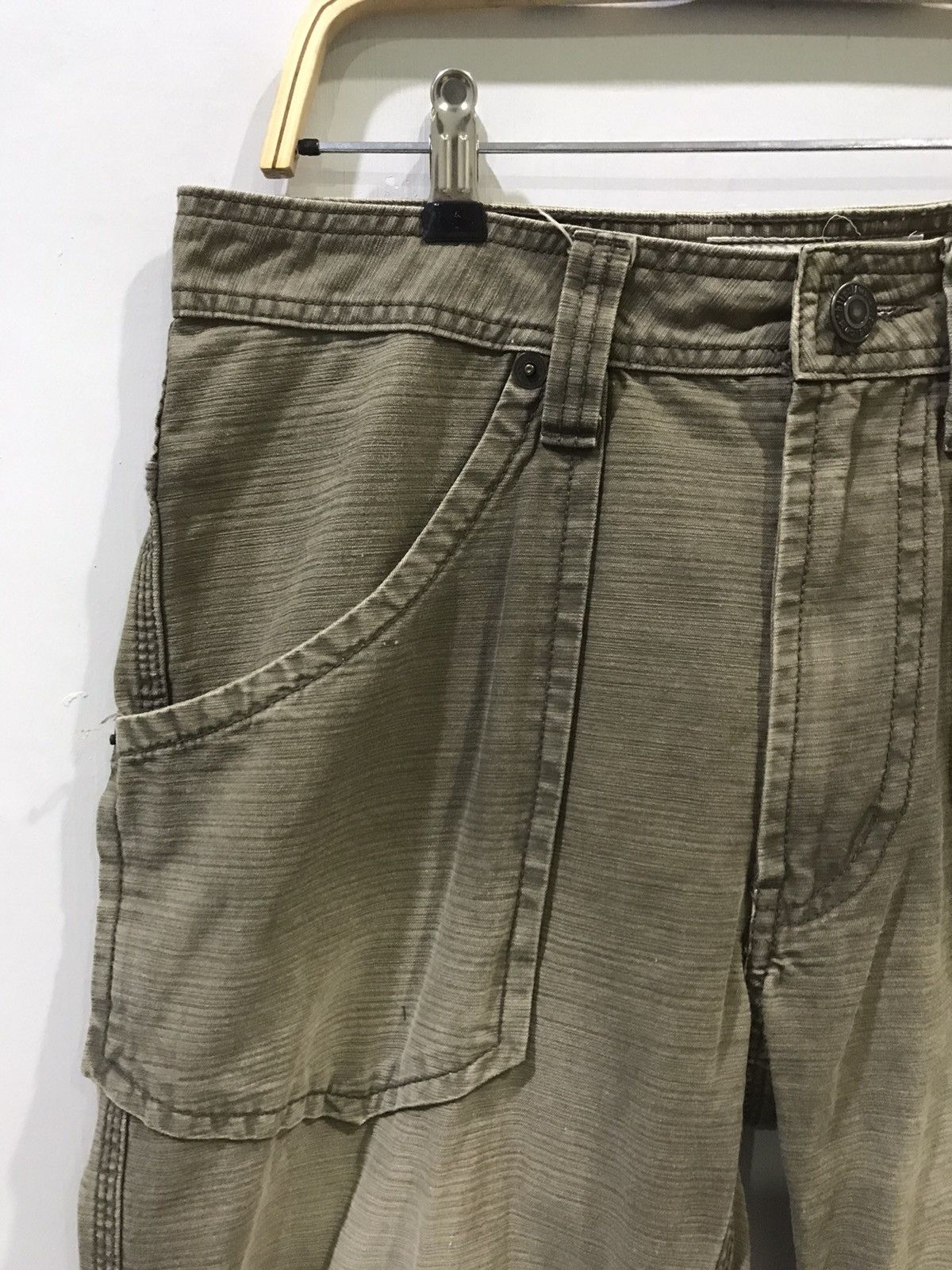 Japanese Brand IZZUE Faded Military Pant Size US 34 / EU 50 - 3 Thumbnail