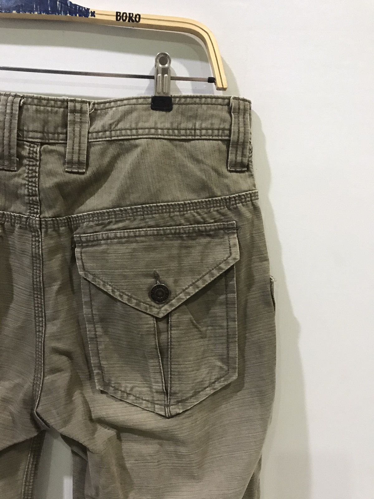 Japanese Brand IZZUE Faded Military Pant Size US 34 / EU 50 - 9 Thumbnail