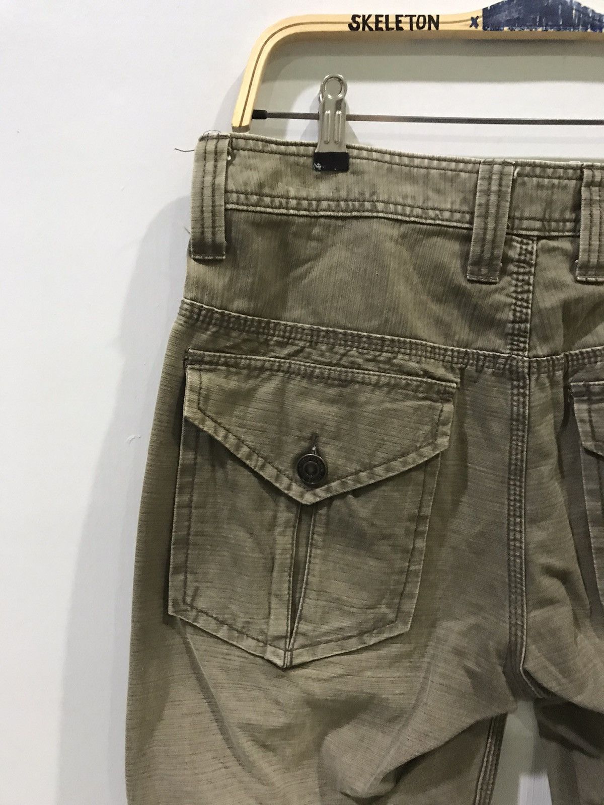 Japanese Brand IZZUE Faded Military Pant Size US 34 / EU 50 - 10 Thumbnail