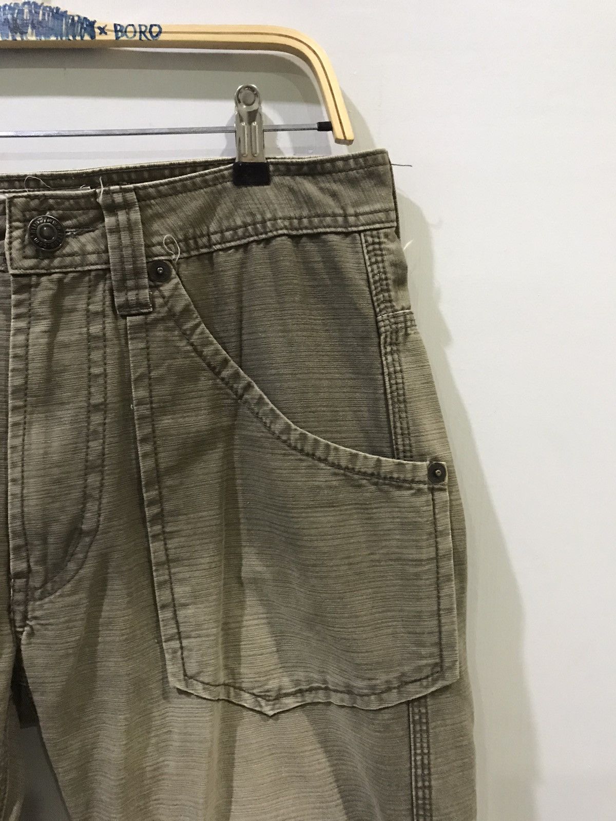 Japanese Brand IZZUE Faded Military Pant Size US 34 / EU 50 - 2 Thumbnail