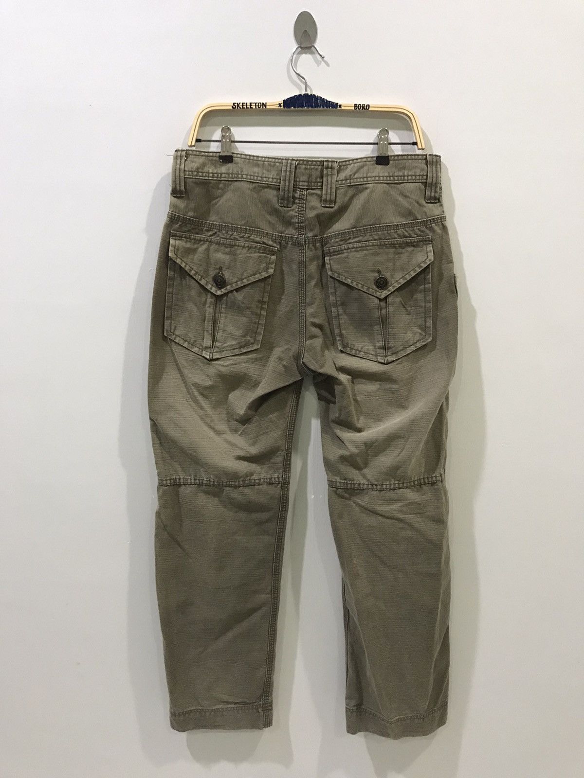 Japanese Brand IZZUE Faded Military Pant Size US 34 / EU 50 - 8 Thumbnail