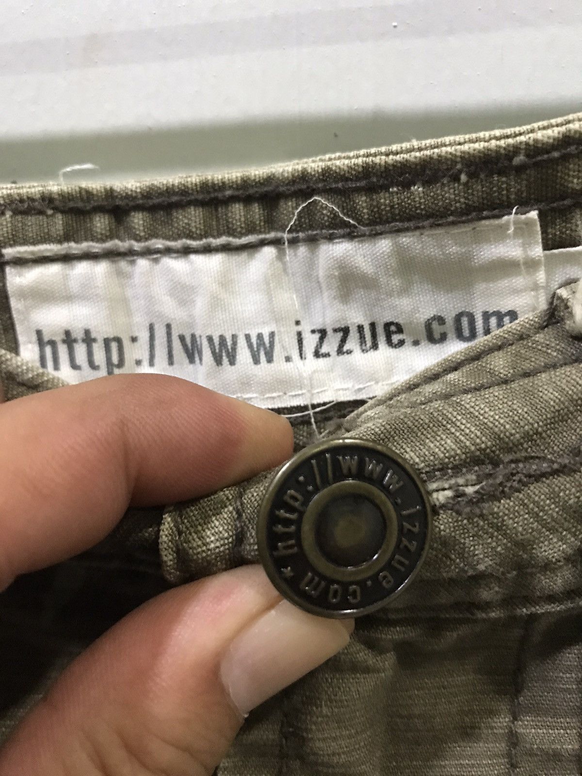 Japanese Brand IZZUE Faded Military Pant Size US 34 / EU 50 - 7 Thumbnail