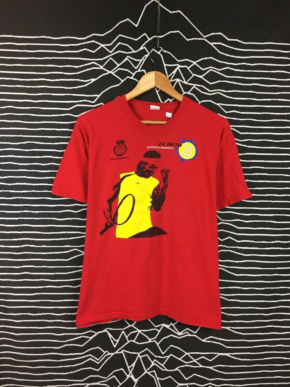 Vintage Vtg Rafael Nadal Tennis Star Photo Tee Size US M / EU 48-50 / 2 - 1 Thumbnail