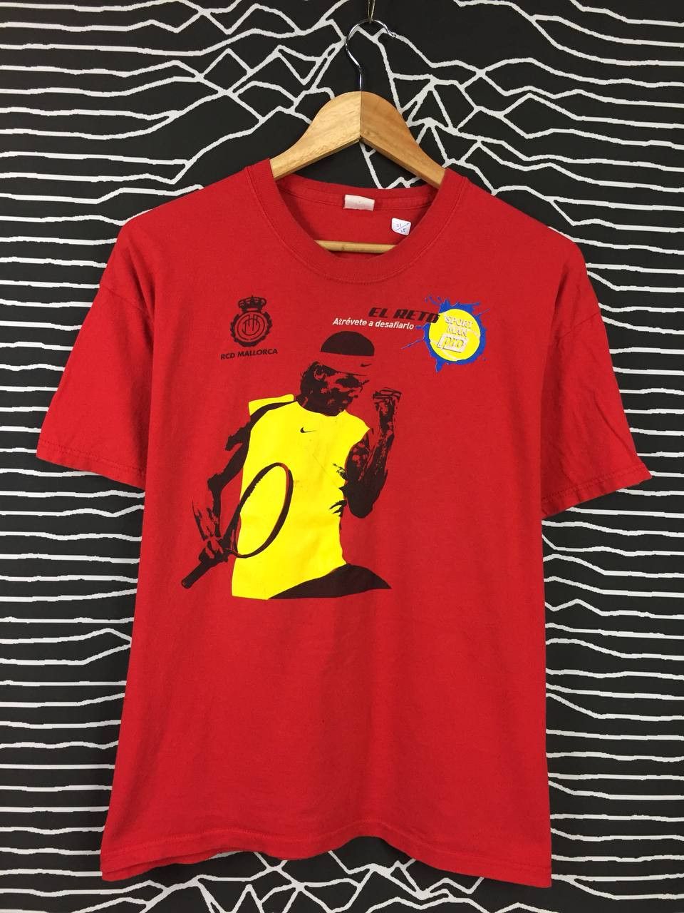Vintage Vtg Rafael Nadal Tennis Star Photo Tee Size US M / EU 48-50 / 2 - 3 Thumbnail