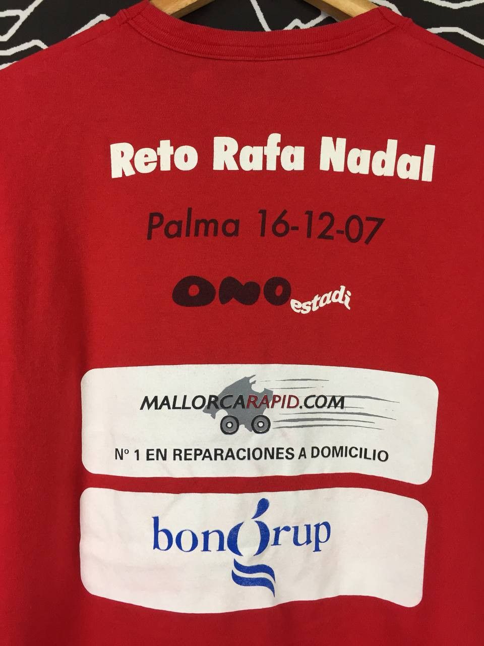 Vintage Vtg Rafael Nadal Tennis Star Photo Tee Size US M / EU 48-50 / 2 - 5 Thumbnail
