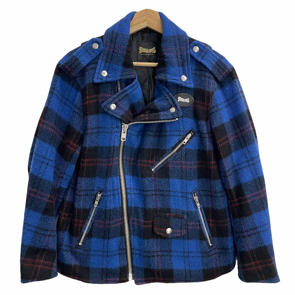 Hysteric Glamour 💥RNA SLANG PERFECTO TARTAN SEDITIONARIES JACKET Size US M / EU 48-50 / 2 - 1 Thumbnail
