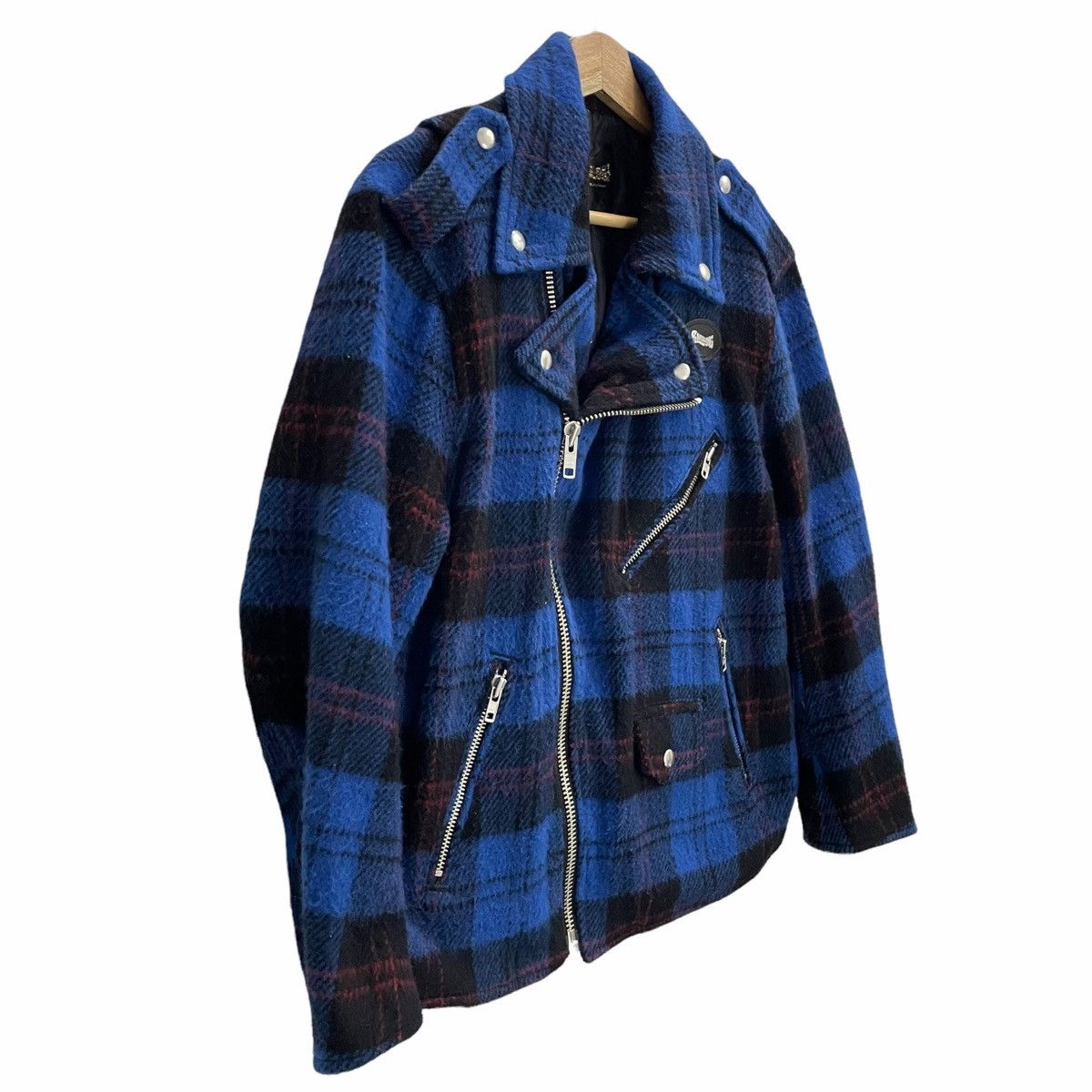 Hysteric Glamour 💥RNA SLANG PERFECTO TARTAN SEDITIONARIES JACKET Size US M / EU 48-50 / 2 - 4 Thumbnail
