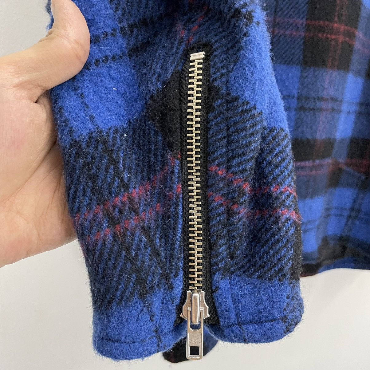 Hysteric Glamour 💥RNA SLANG PERFECTO TARTAN SEDITIONARIES JACKET Size US M / EU 48-50 / 2 - 6 Thumbnail