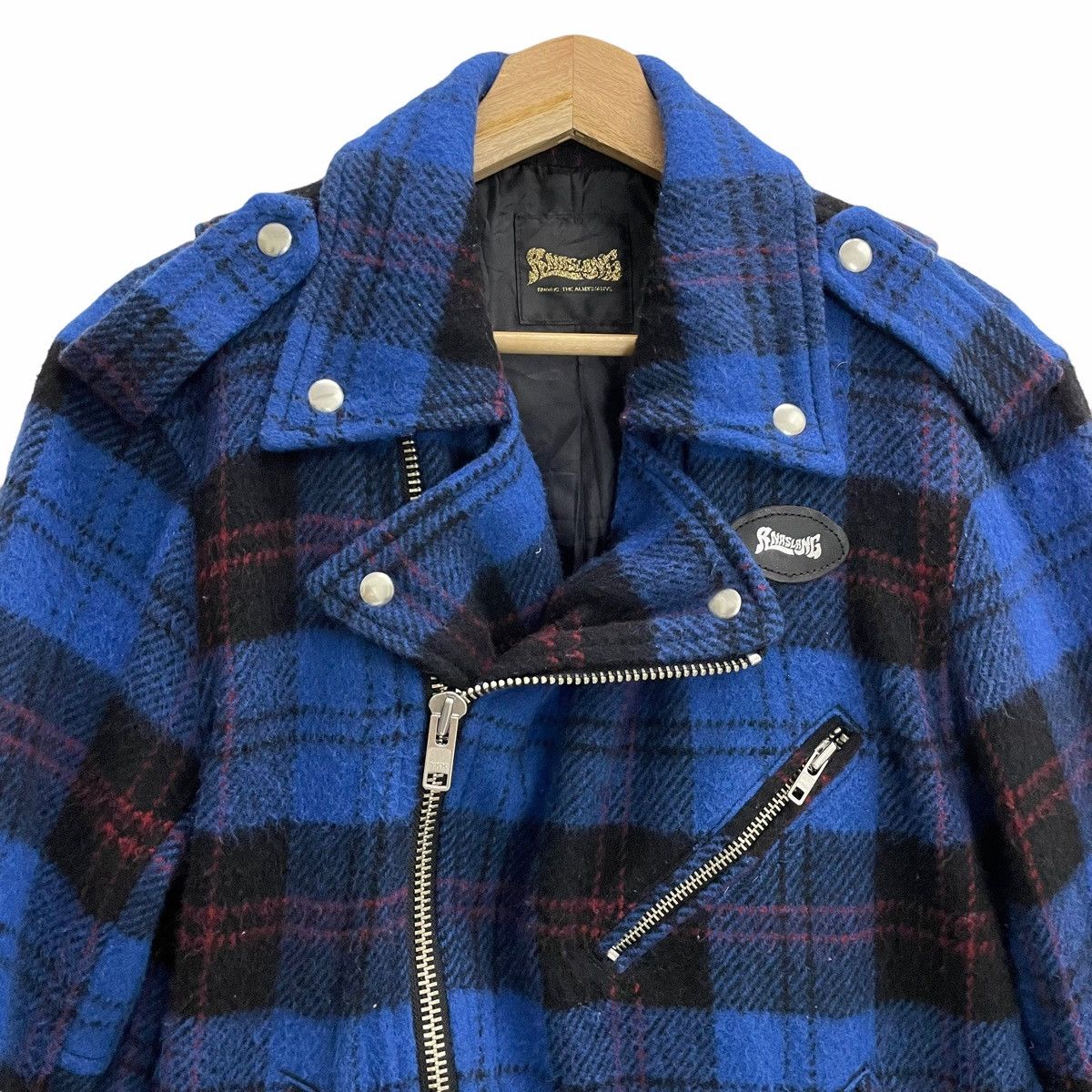 Hysteric Glamour 💥RNA SLANG PERFECTO TARTAN SEDITIONARIES JACKET Size US M / EU 48-50 / 2 - 2 Thumbnail