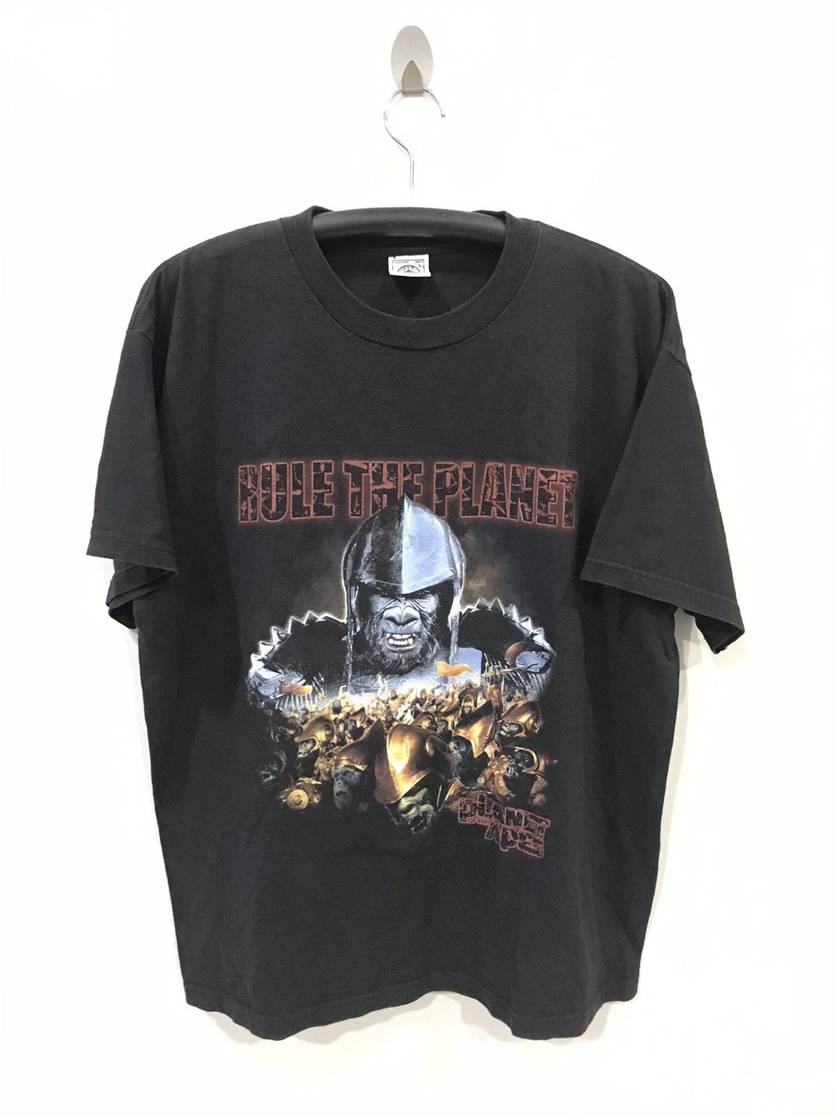 Vintage Vintage 90s PLANET OF THE APES "RULE THE PLANET" Shirt Size US L / EU 52-54 / 3 - 1 Thumbnail