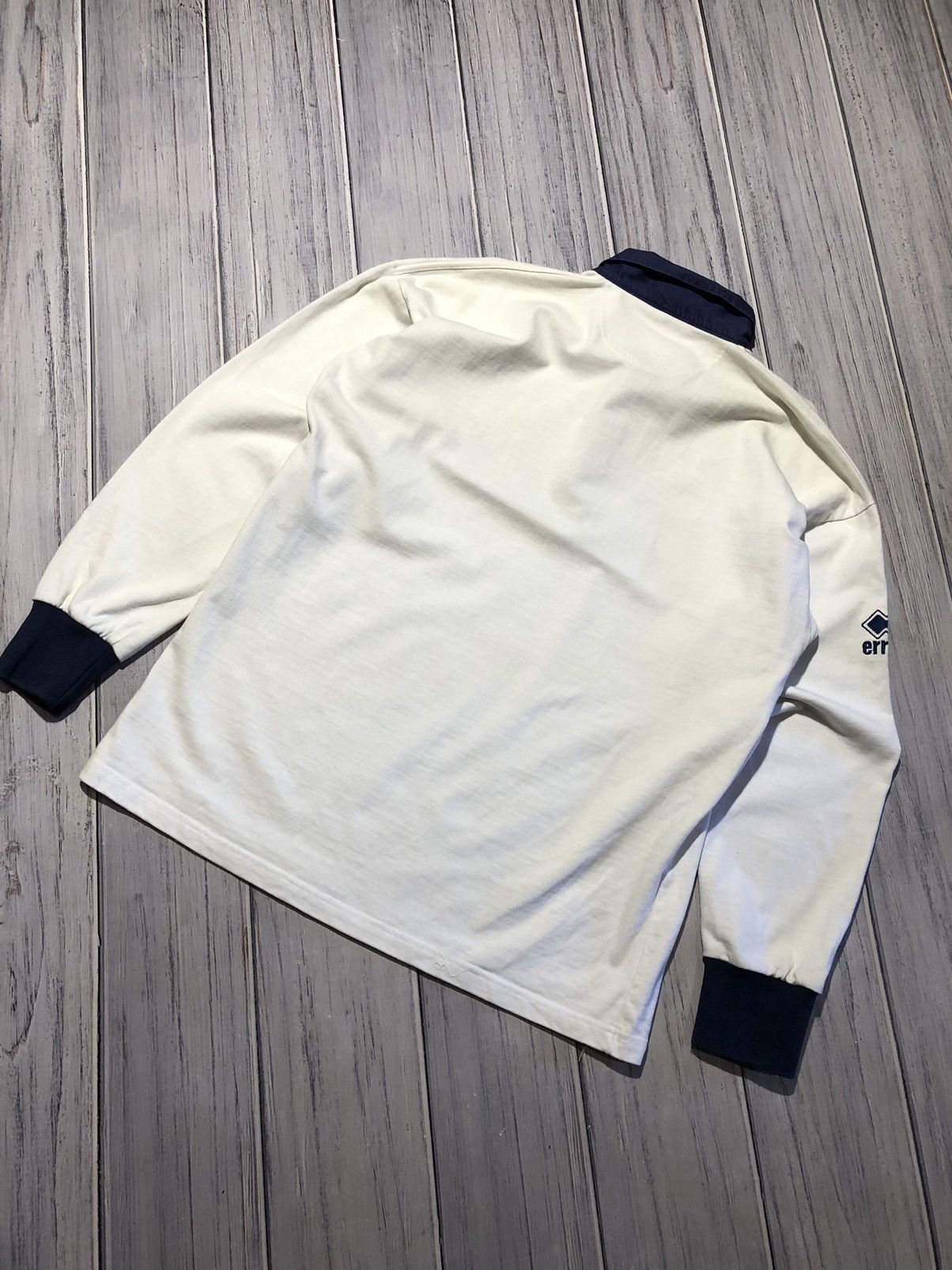 Errea Vintage Errea Middlesbrough 90s Polo Shirt Long Sleeve Size US M / EU 48-50 / 2 - 10 Thumbnail