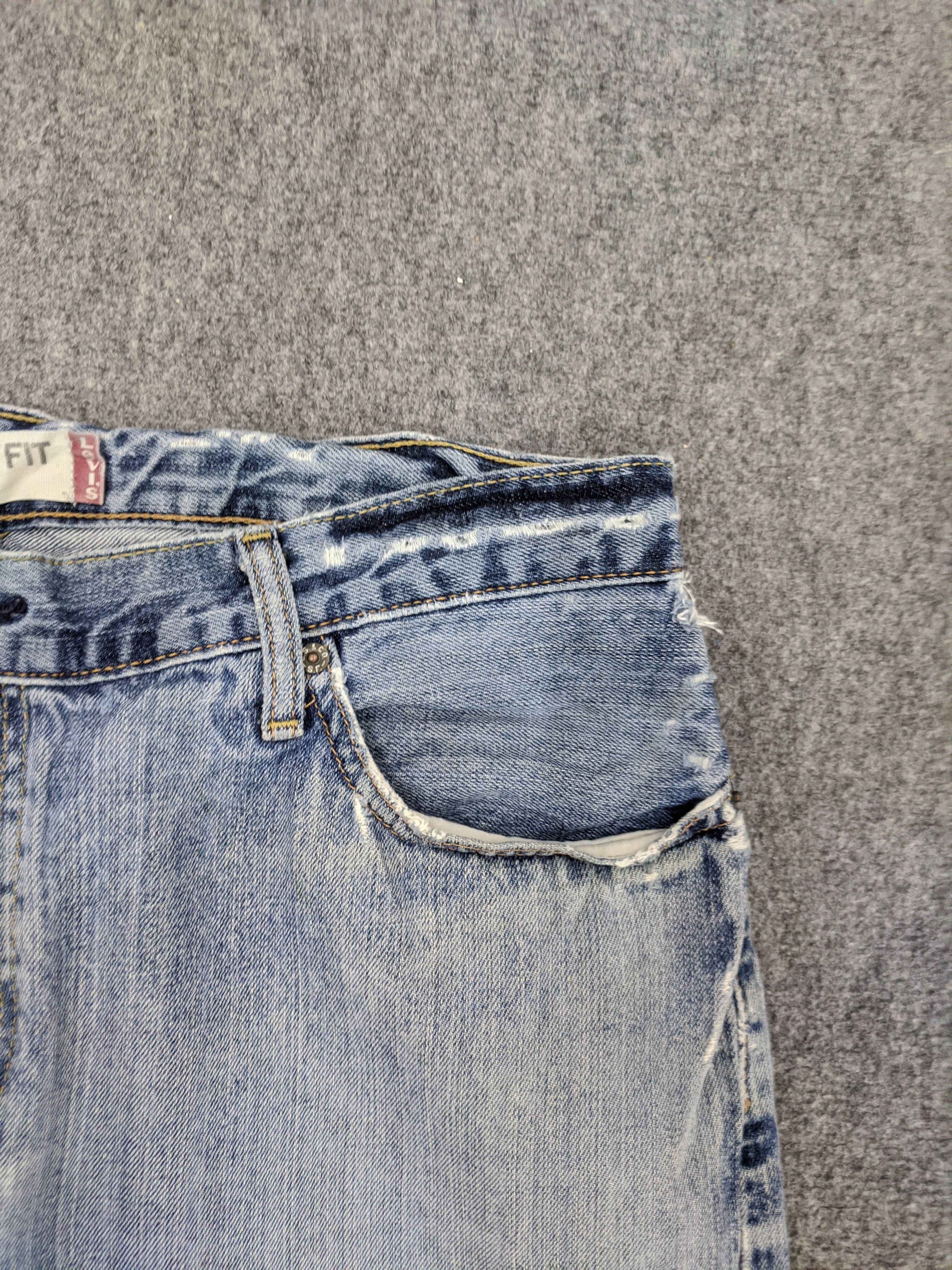 Levi's Vintage Levis 505 Light Wash Jeans DP1013 Size US 36 / EU 52 - 5 Thumbnail