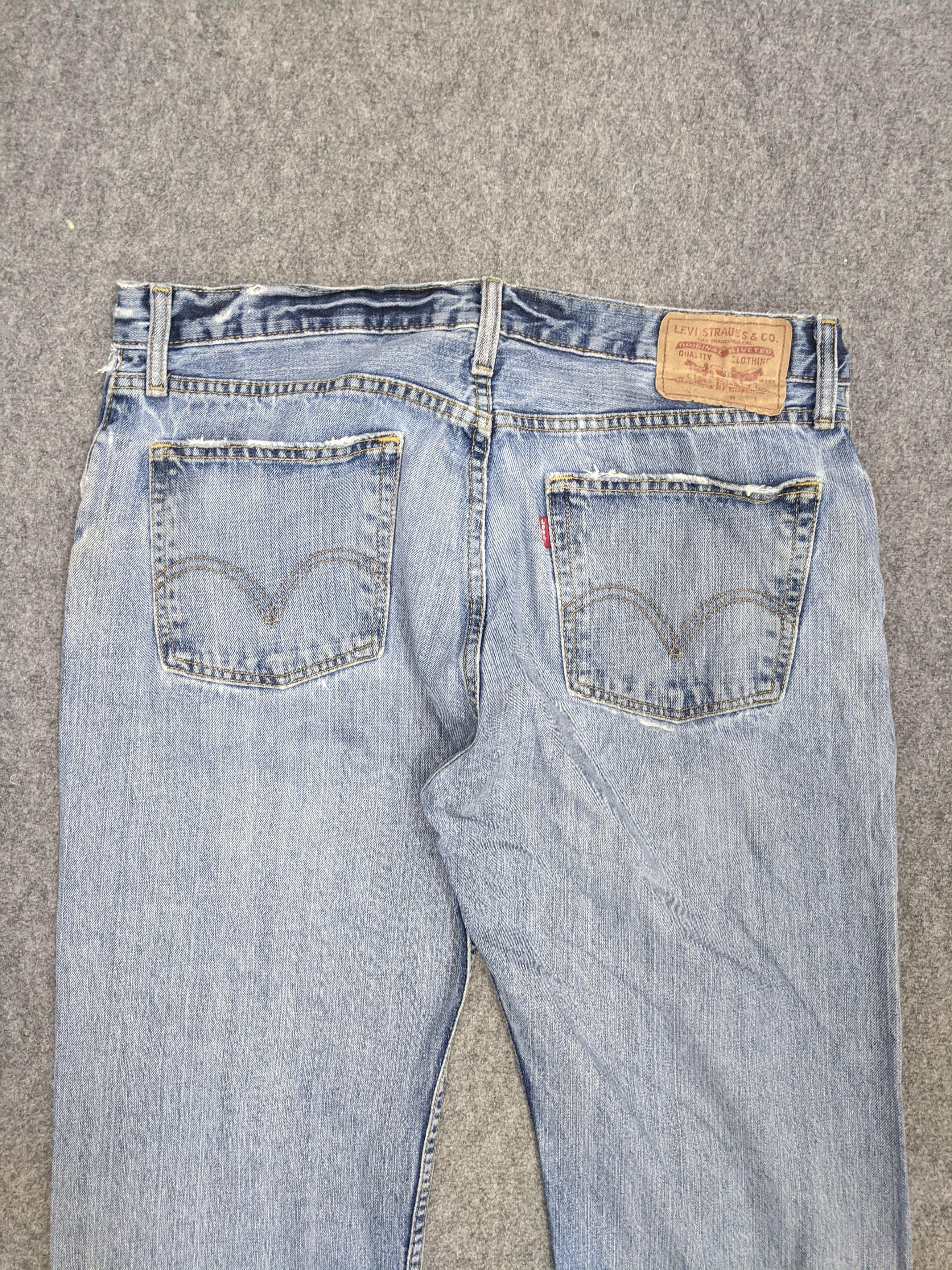 Levi's Vintage Levis 505 Light Wash Jeans DP1013 Size US 36 / EU 52 - 4 Thumbnail