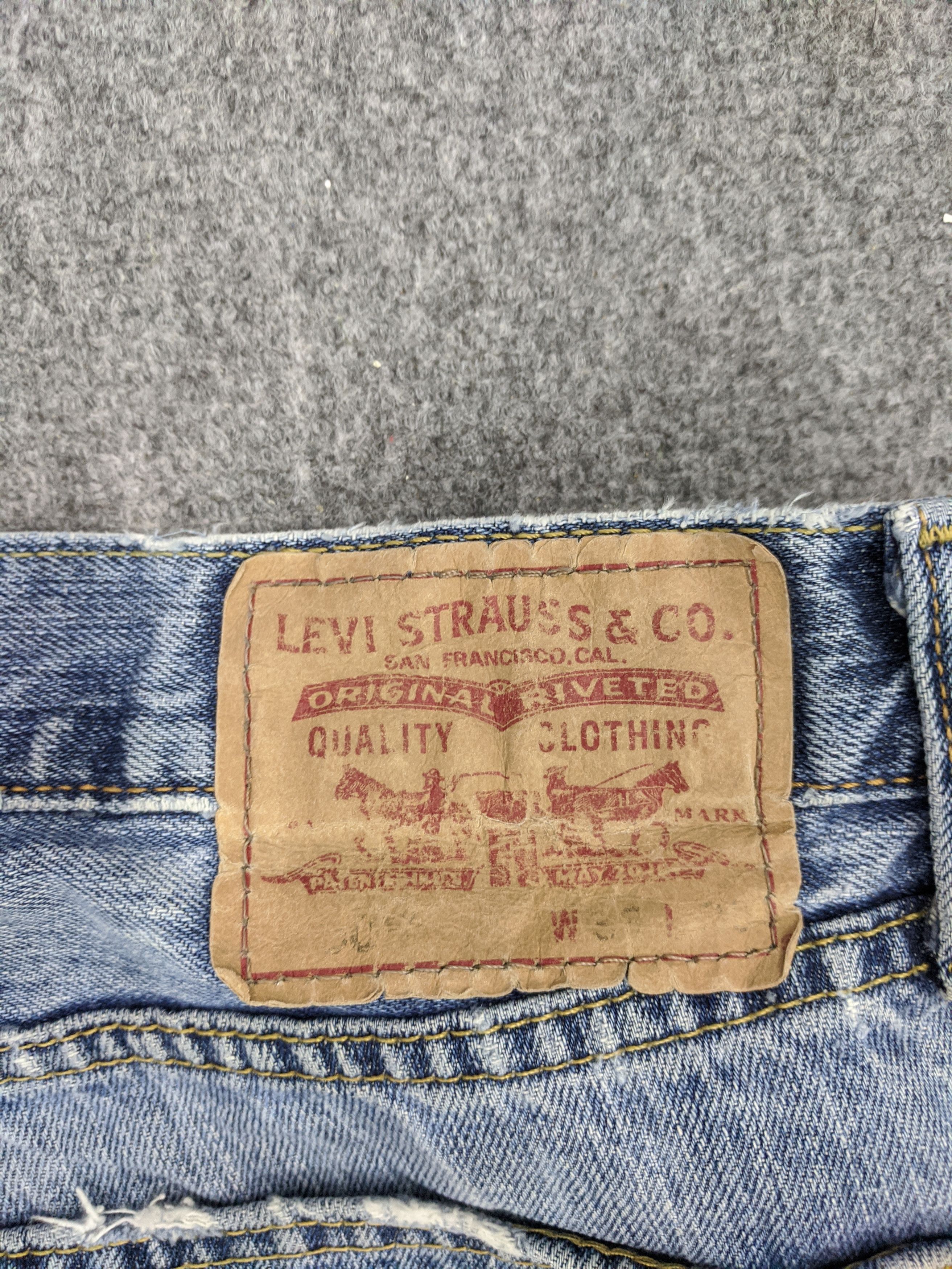 Levi's Vintage Levis 505 Light Wash Jeans DP1013 Size US 36 / EU 52 - 15 Thumbnail