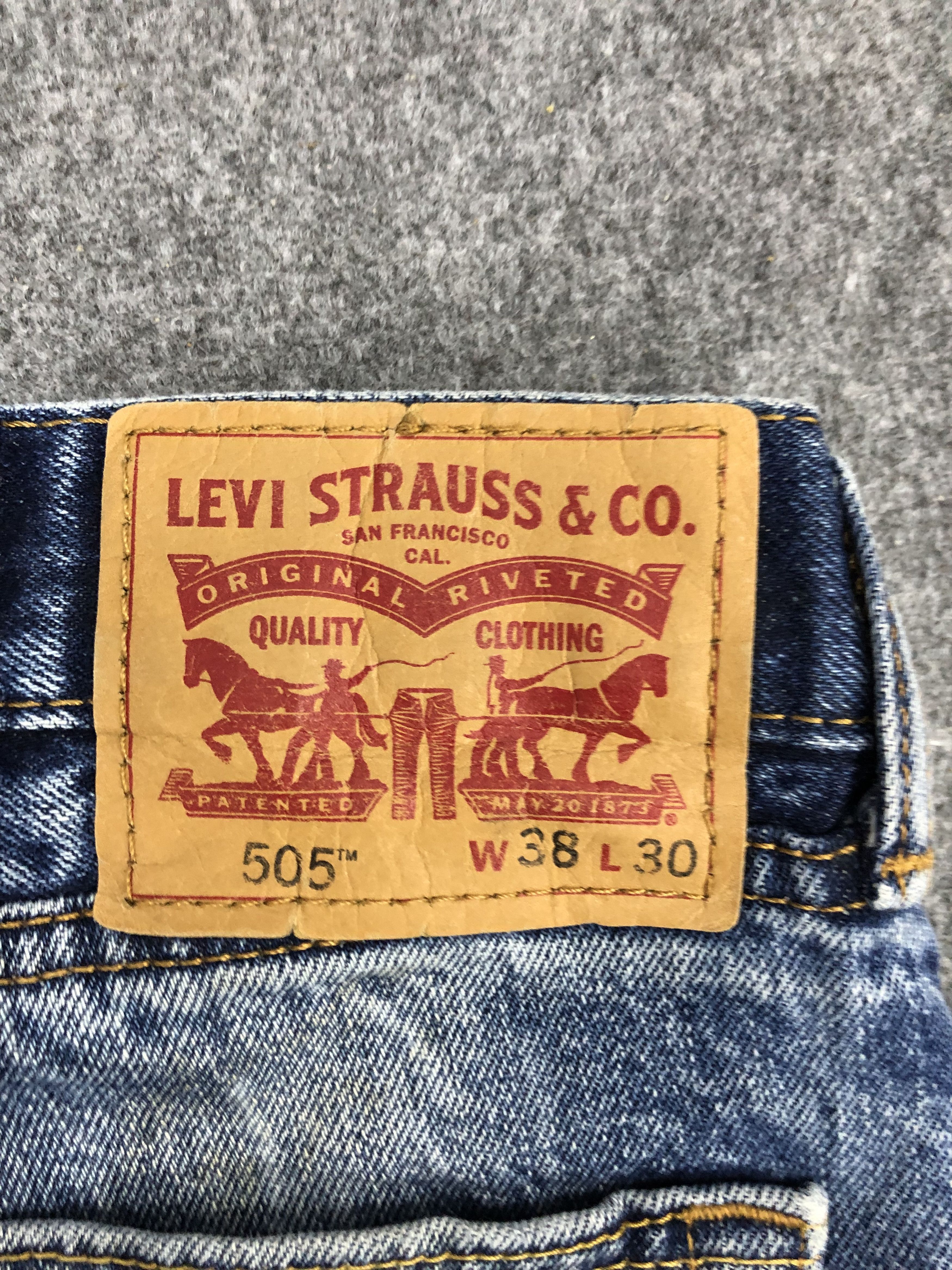Levi's Vintage Levis 505 Jeans DP1006 Size US 40 / EU 56 - 5 Thumbnail
