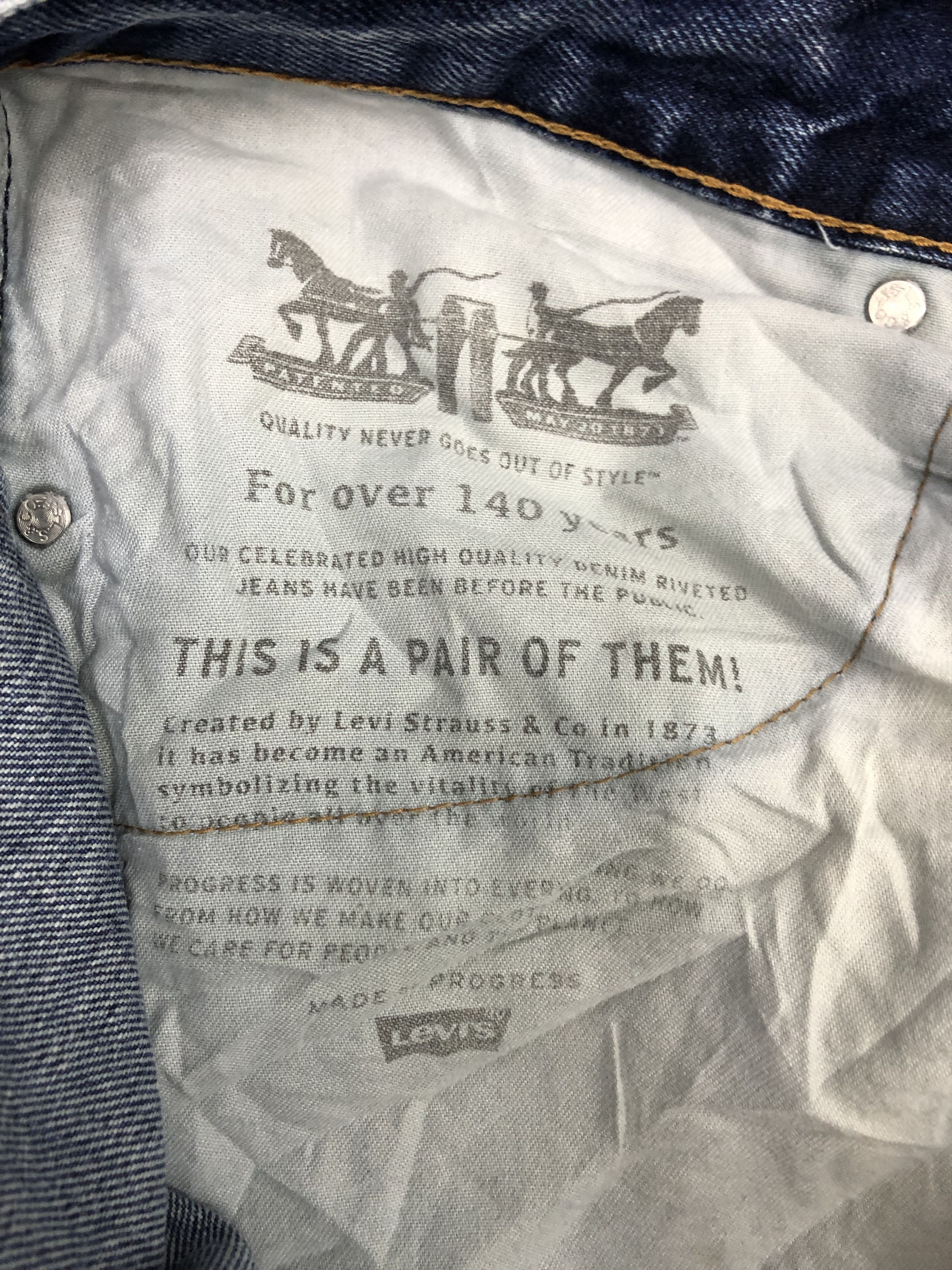 Levi's Vintage Levis 505 Jeans DP1006 Size US 40 / EU 56 - 16 Thumbnail