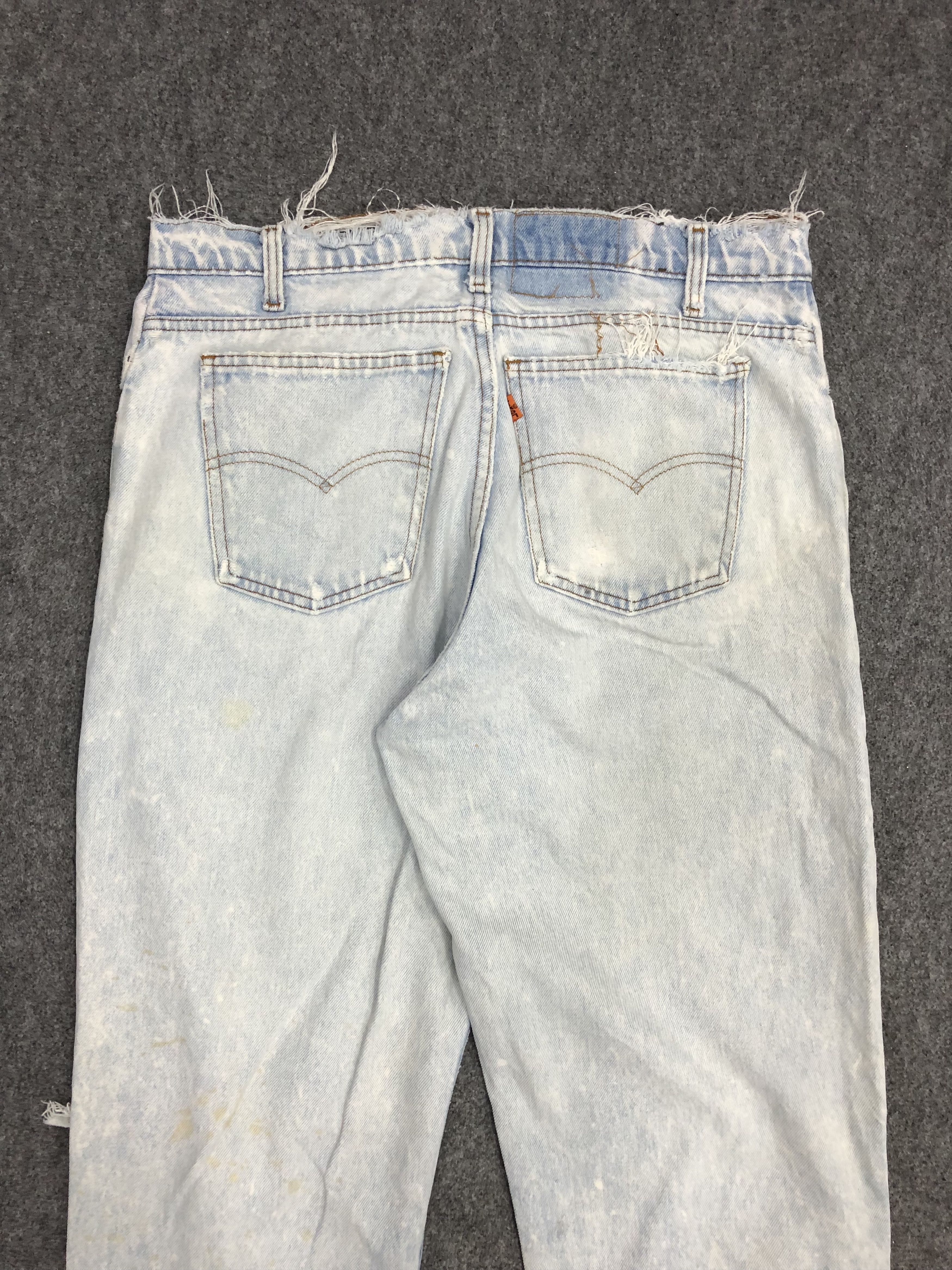 Levi's Vintage Levis Distressed Denim Jeans DP1003 Size US 35 - 4 Thumbnail