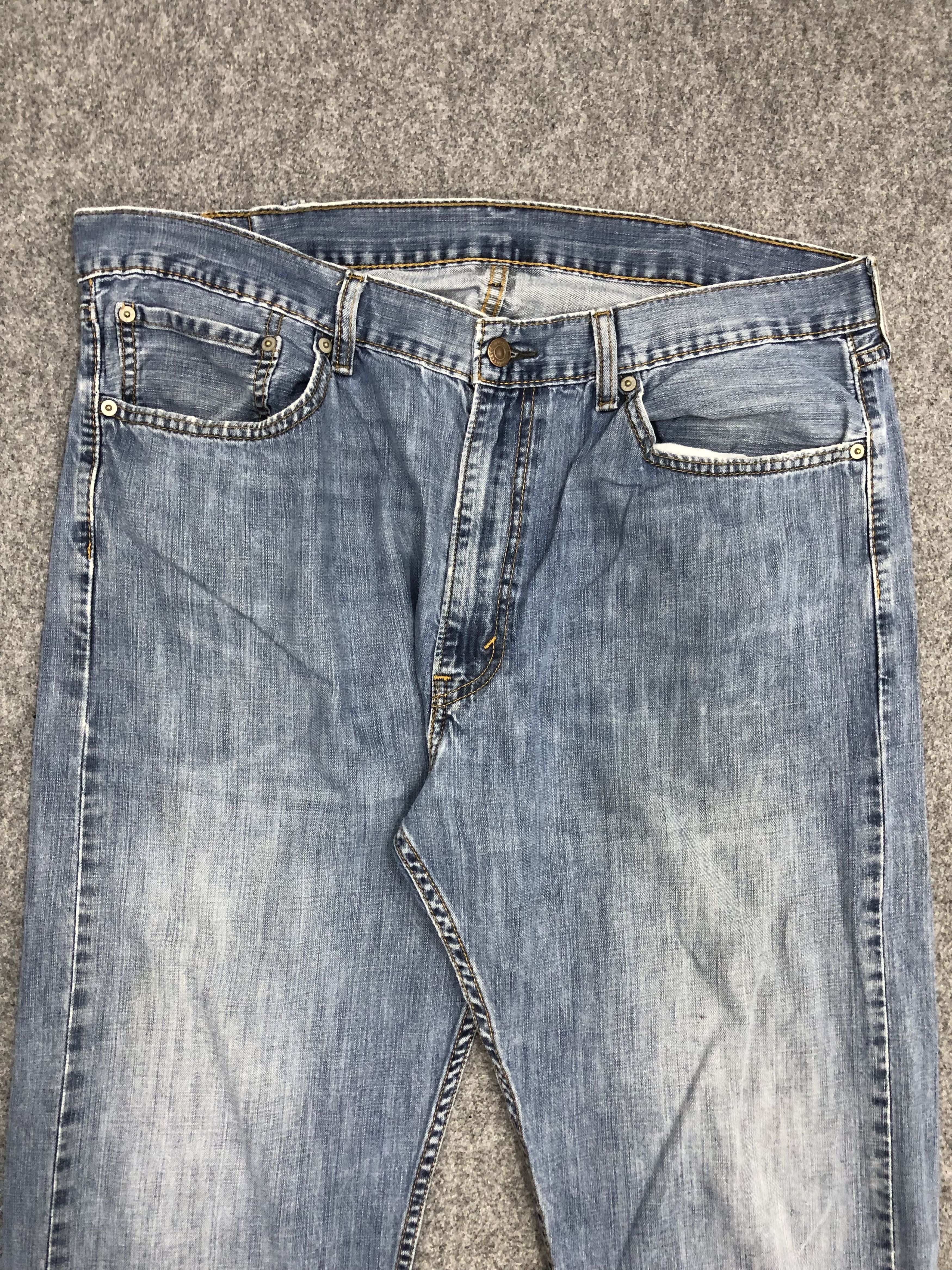 Levi's × Vintage Vintage Levis 505 Light Wash Jeans DP0997 Size US 37 - 2 Thumbnail