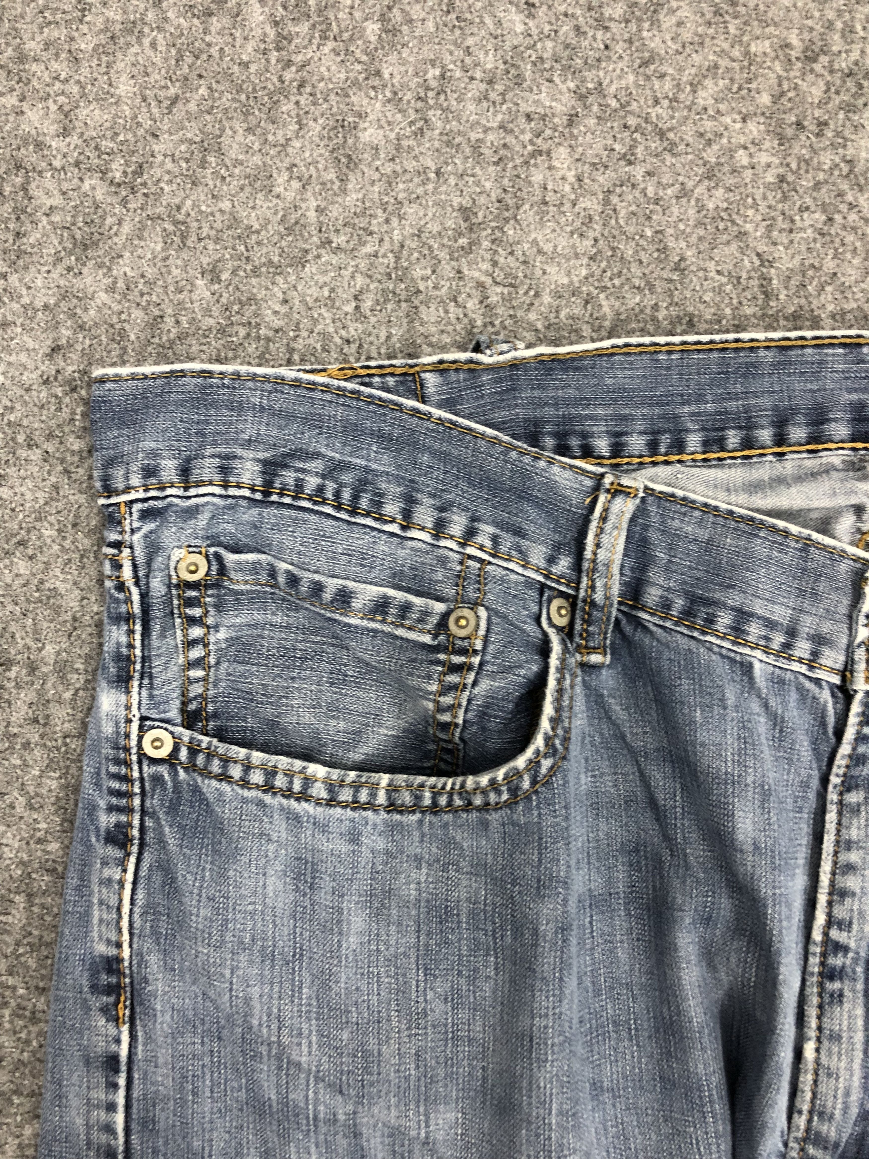Levi's × Vintage Vintage Levis 505 Light Wash Jeans DP0997 Size US 37 - 9 Thumbnail