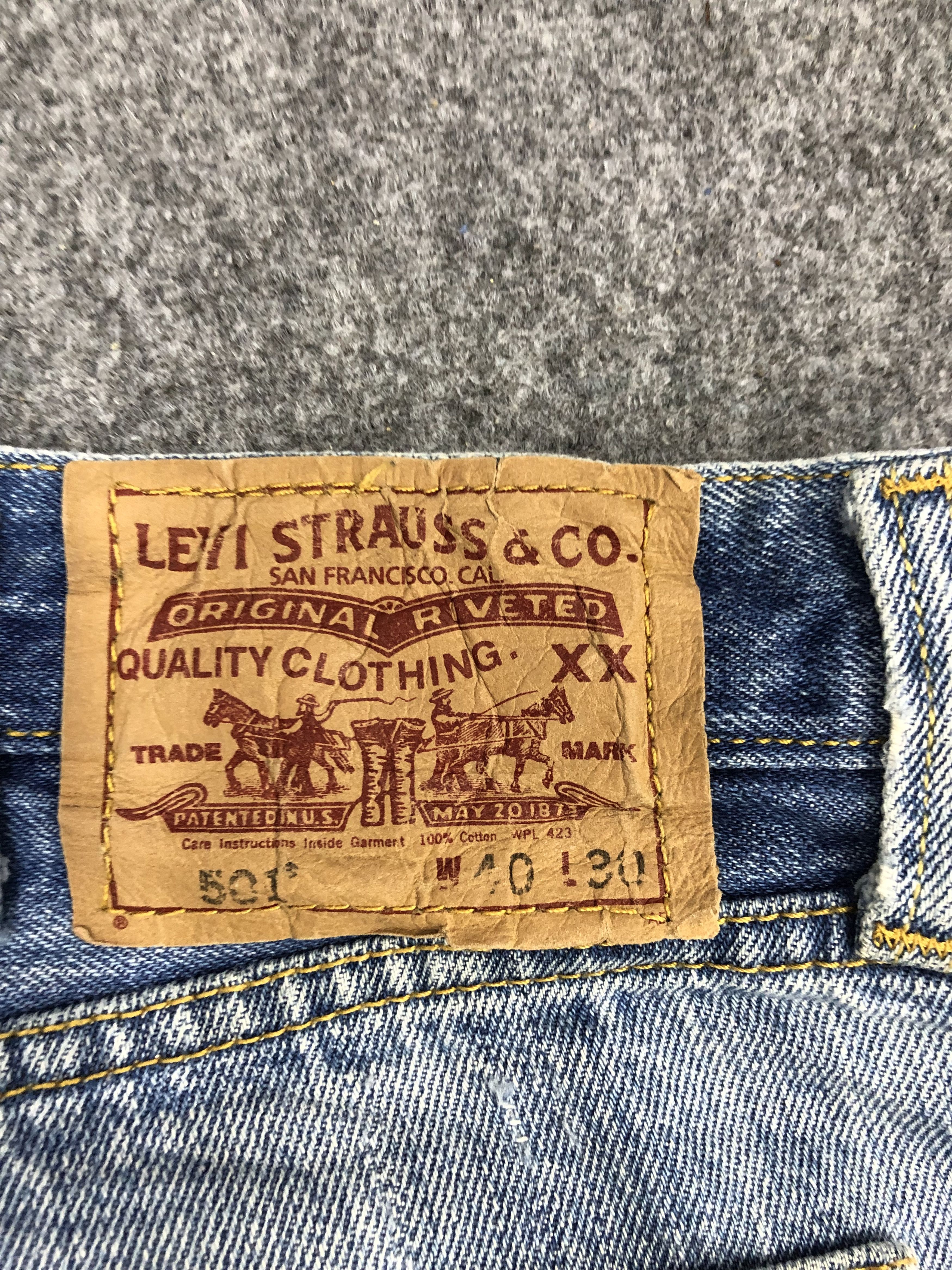 Levi's Vintage Levis 501 Jeans DP0990 Size US 40 / EU 56 - 5 Thumbnail