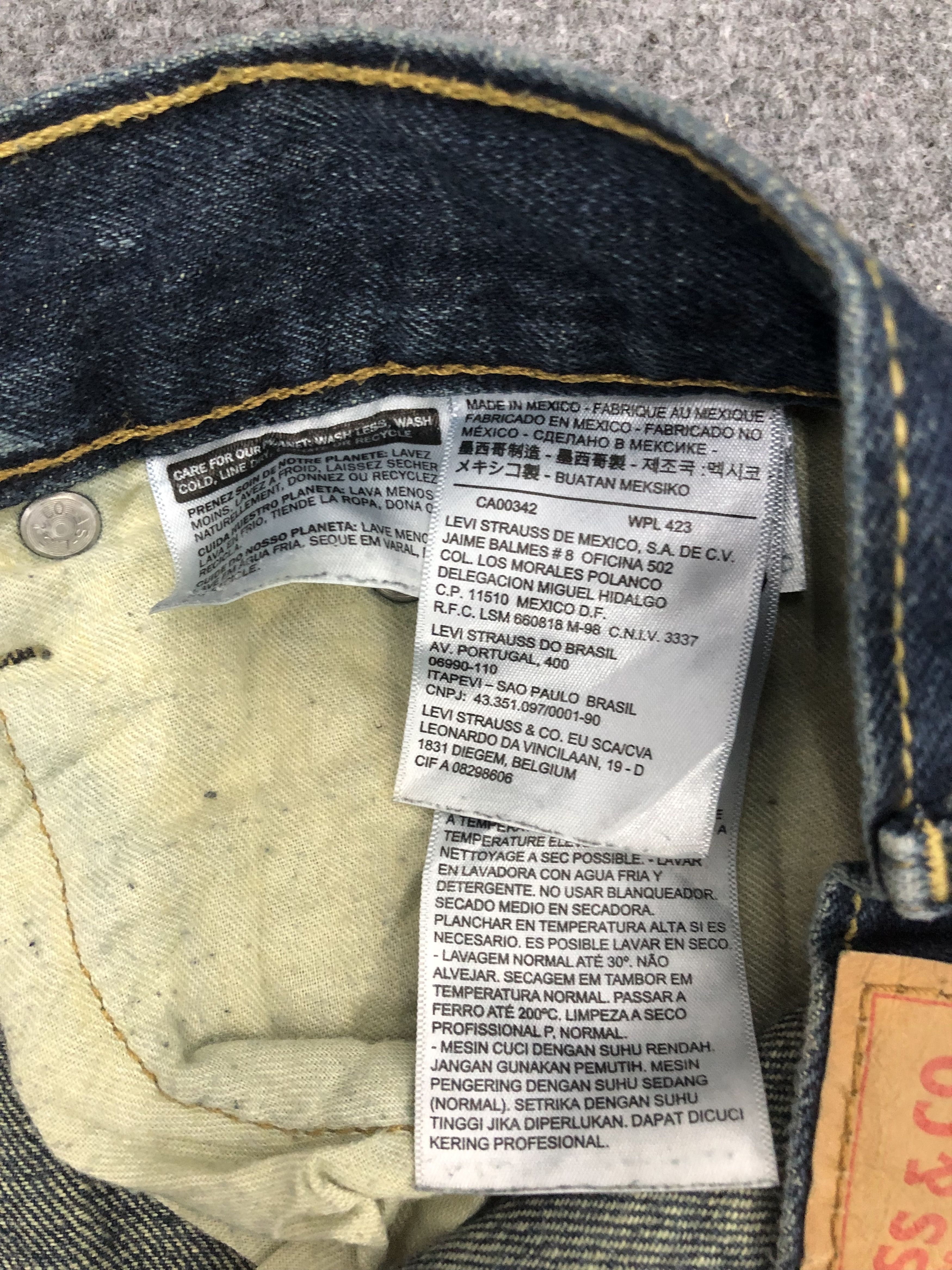 Levi's Vintage Levis 569 Jeans DP1037 Size US 44 / EU 60 - 7 Thumbnail