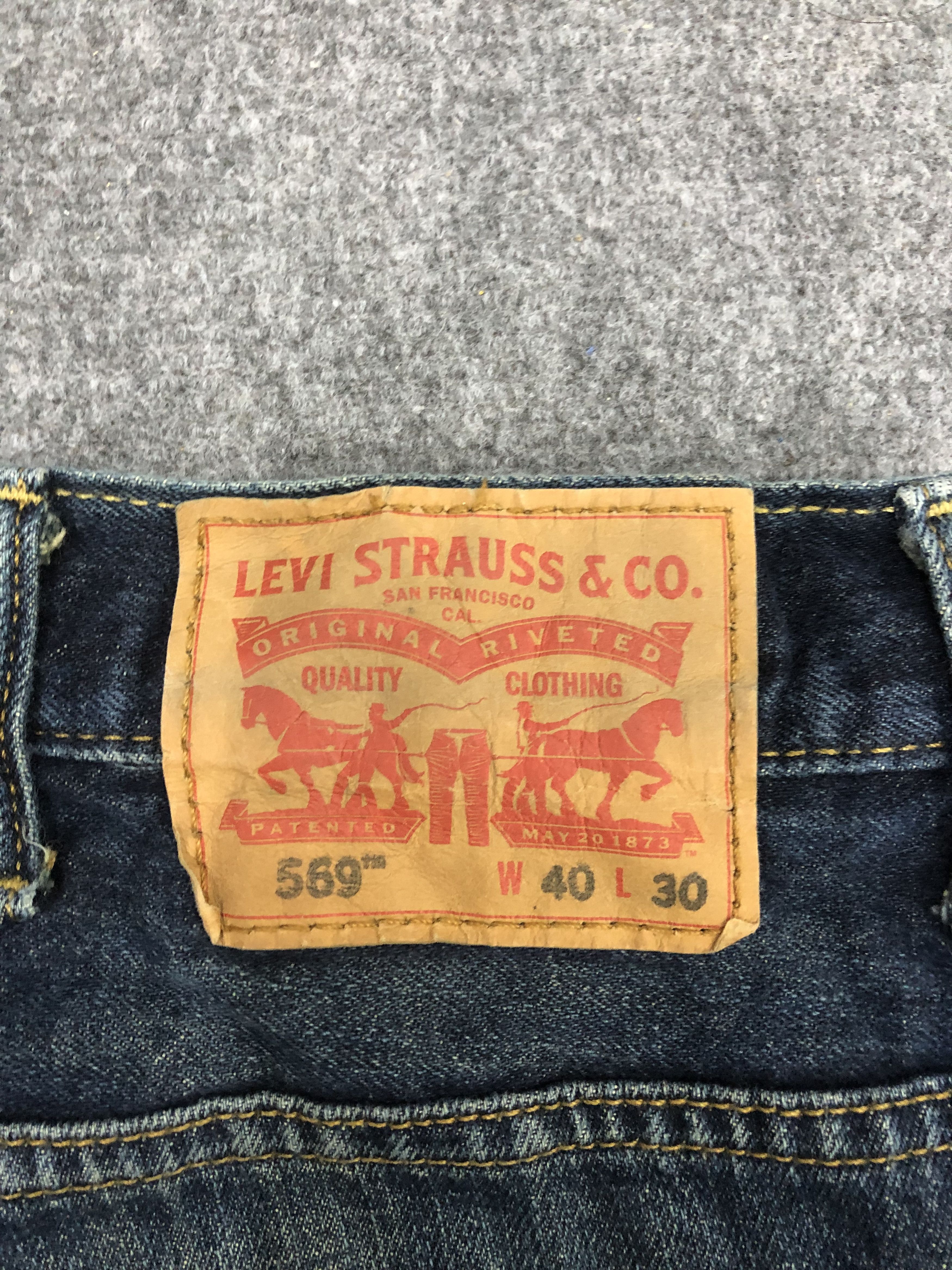 Levi's Vintage Levis 569 Jeans DP1037 Size US 44 / EU 60 - 5 Thumbnail