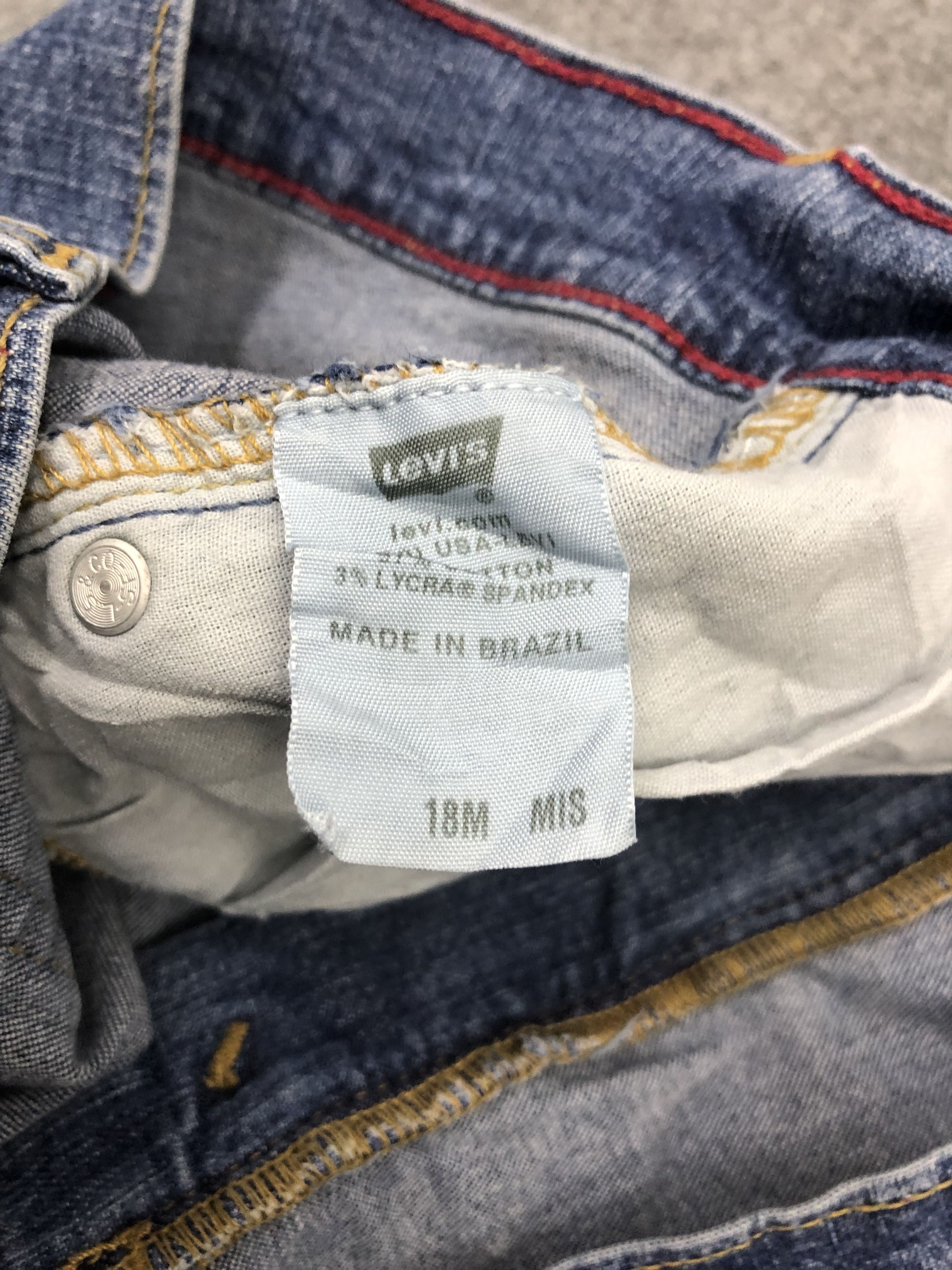 Levi's Vintage Levis 550 Boot Cut Jeans DP1034 Size US 37 - 6 Thumbnail