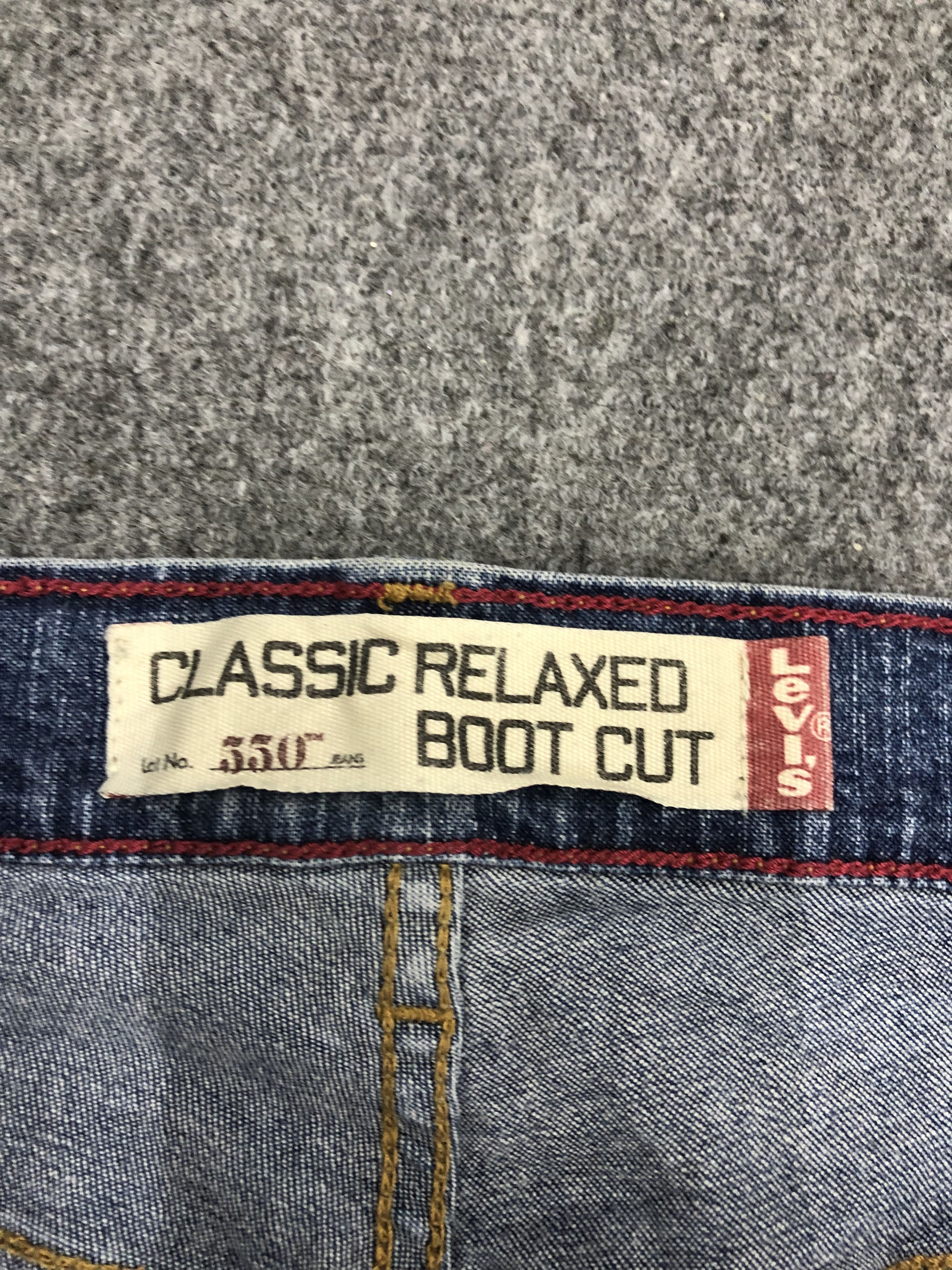 Levi's Vintage Levis 550 Boot Cut Jeans DP1034 Size US 37 - 7 Thumbnail