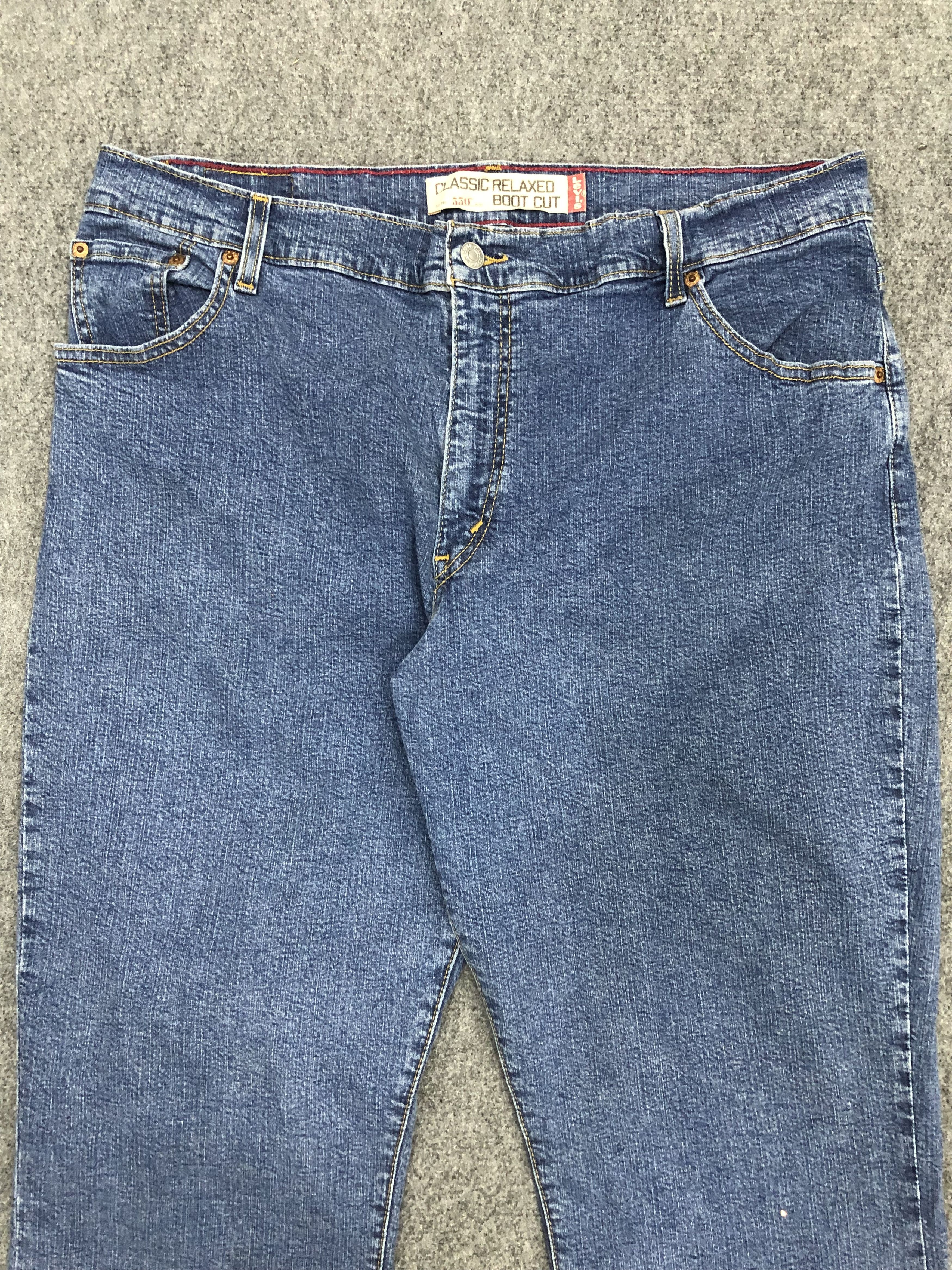 Levi's Vintage Levis 550 Boot Cut Jeans DP1034 Size US 37 - 2 Thumbnail