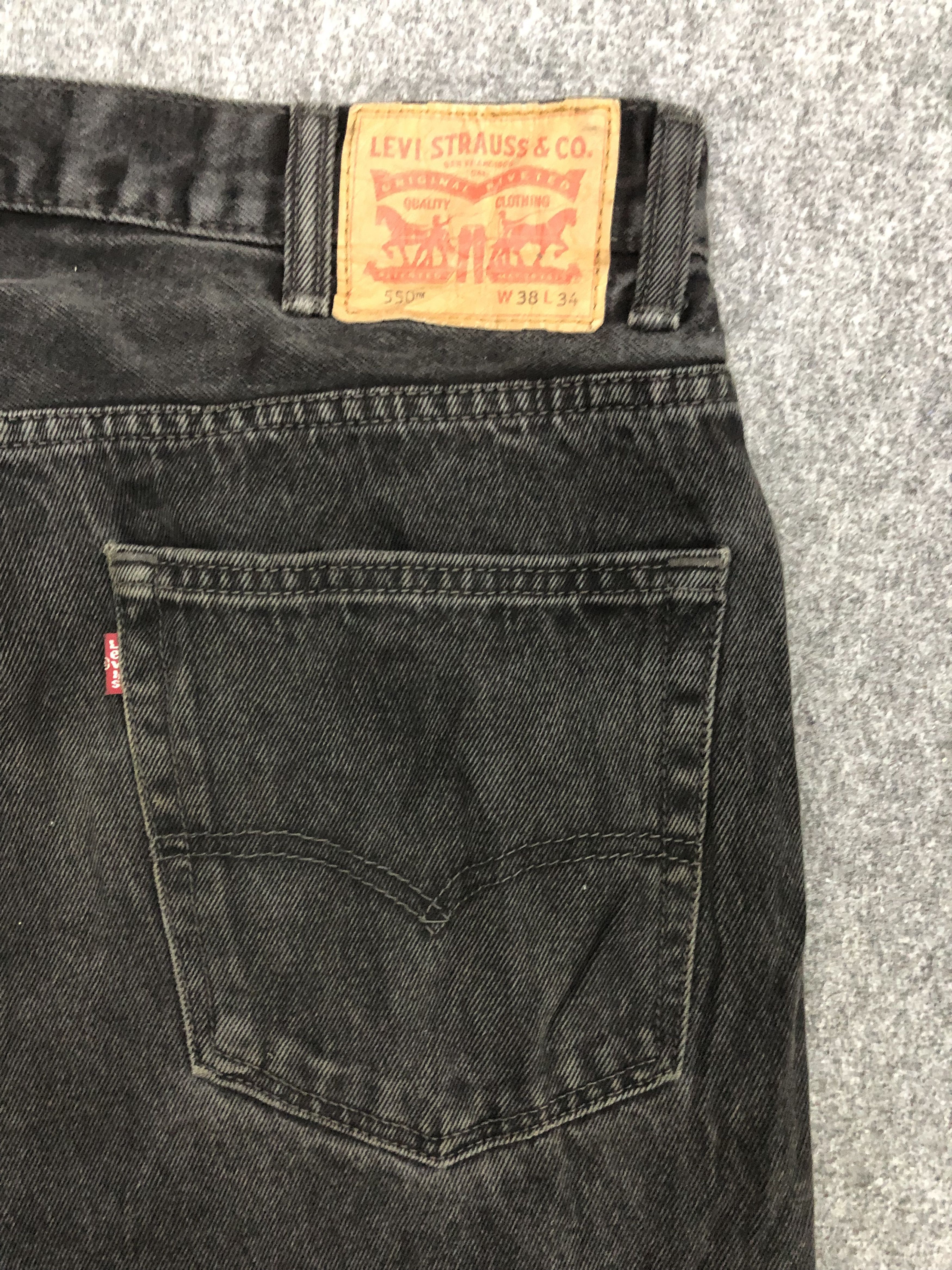 Levi's × Vintage Vintage Levis 550 Jeans DP1033 Size US 37 - 12 Thumbnail