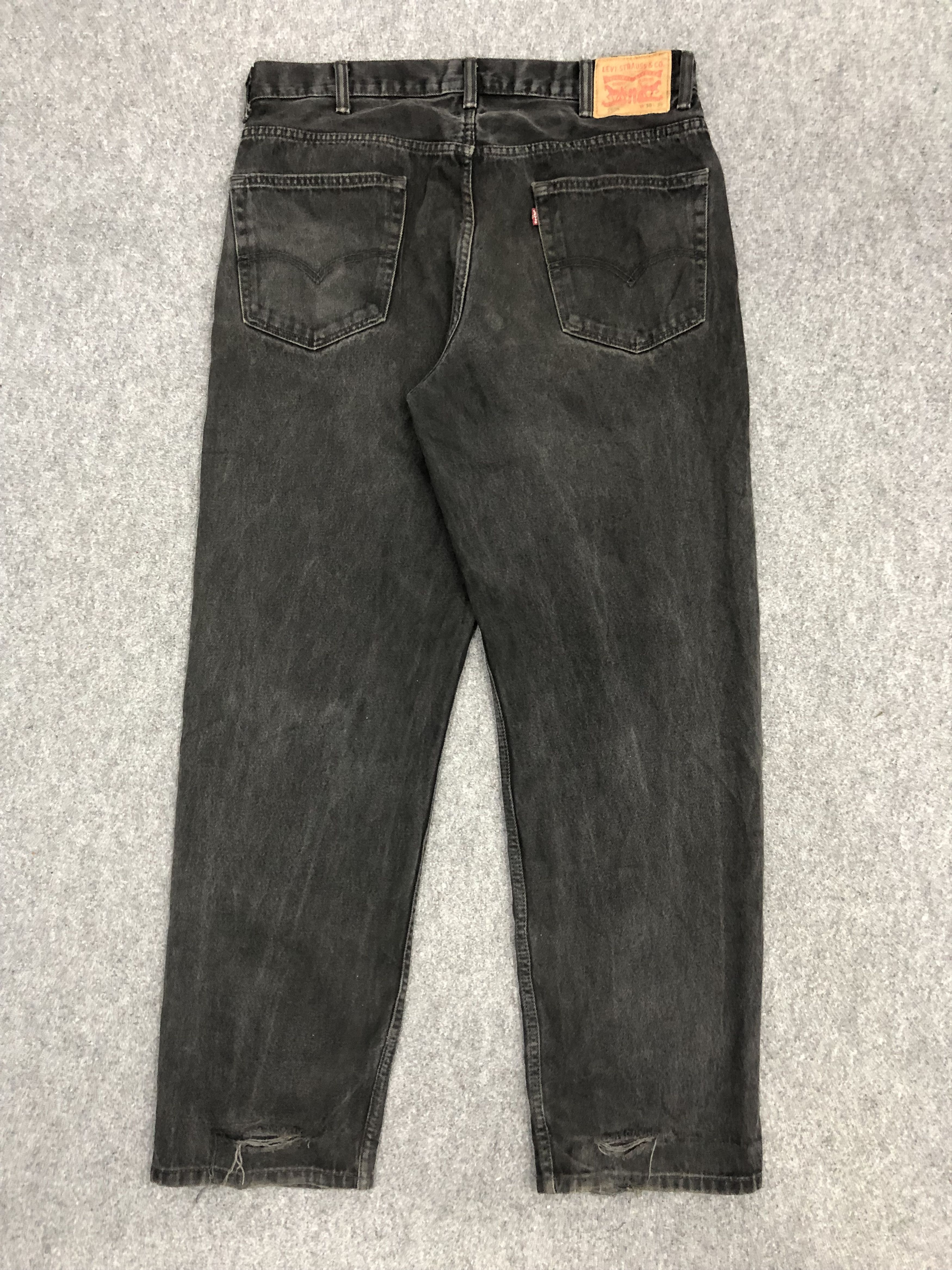 Levi's × Vintage Vintage Levis 550 Jeans DP1033 Size US 37 - 3 Thumbnail