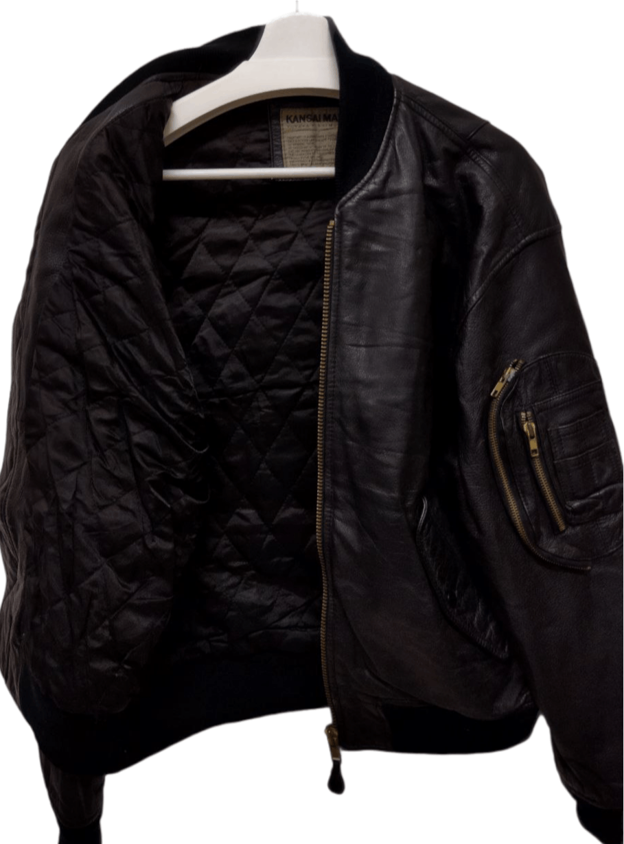 Kansai Yamamoto Vintage KANSAI MAN x Yutaka Nishimura Spell Out Jacket Size US L / EU 52-54 / 3 - 3 Thumbnail
