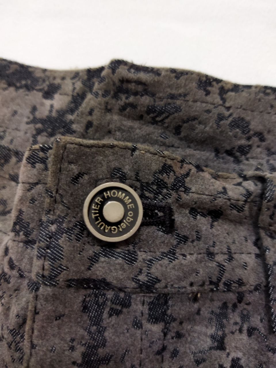 Jean Paul Gaultier Vintage GAULTIER HOMME OBJET Velvet Jeans Size US 33 - 10 Thumbnail