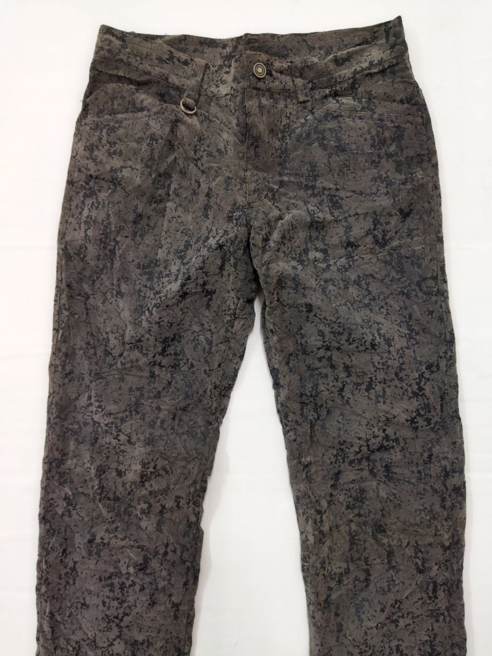 Jean Paul Gaultier Vintage GAULTIER HOMME OBJET Velvet Jeans Size US 33 - 4 Thumbnail