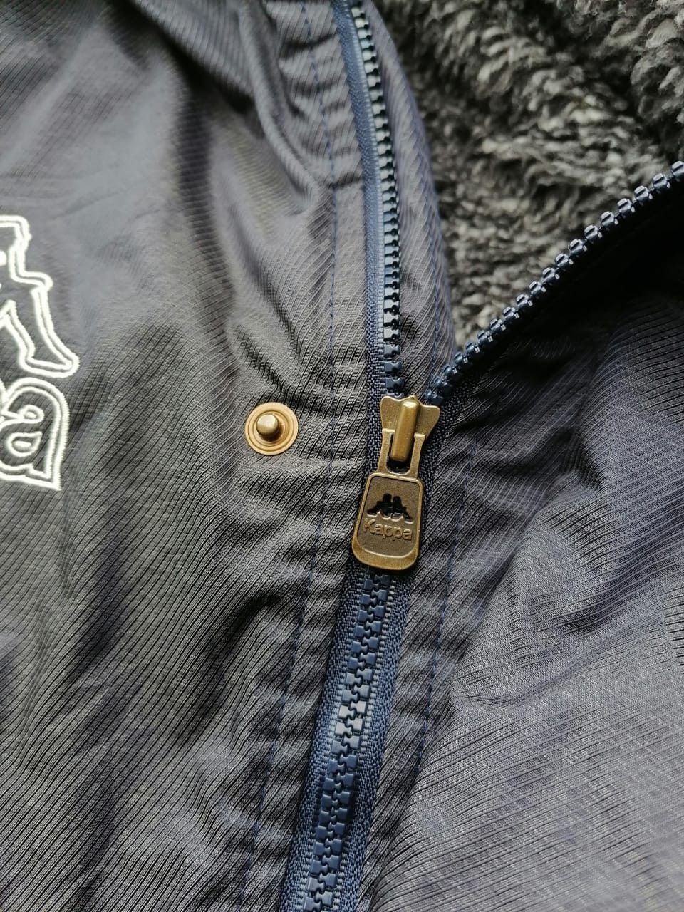 Kappa × Vintage Vintage Kappa Embroidered Long Jacket Size US L / EU 52-54 / 3 - 4 Thumbnail