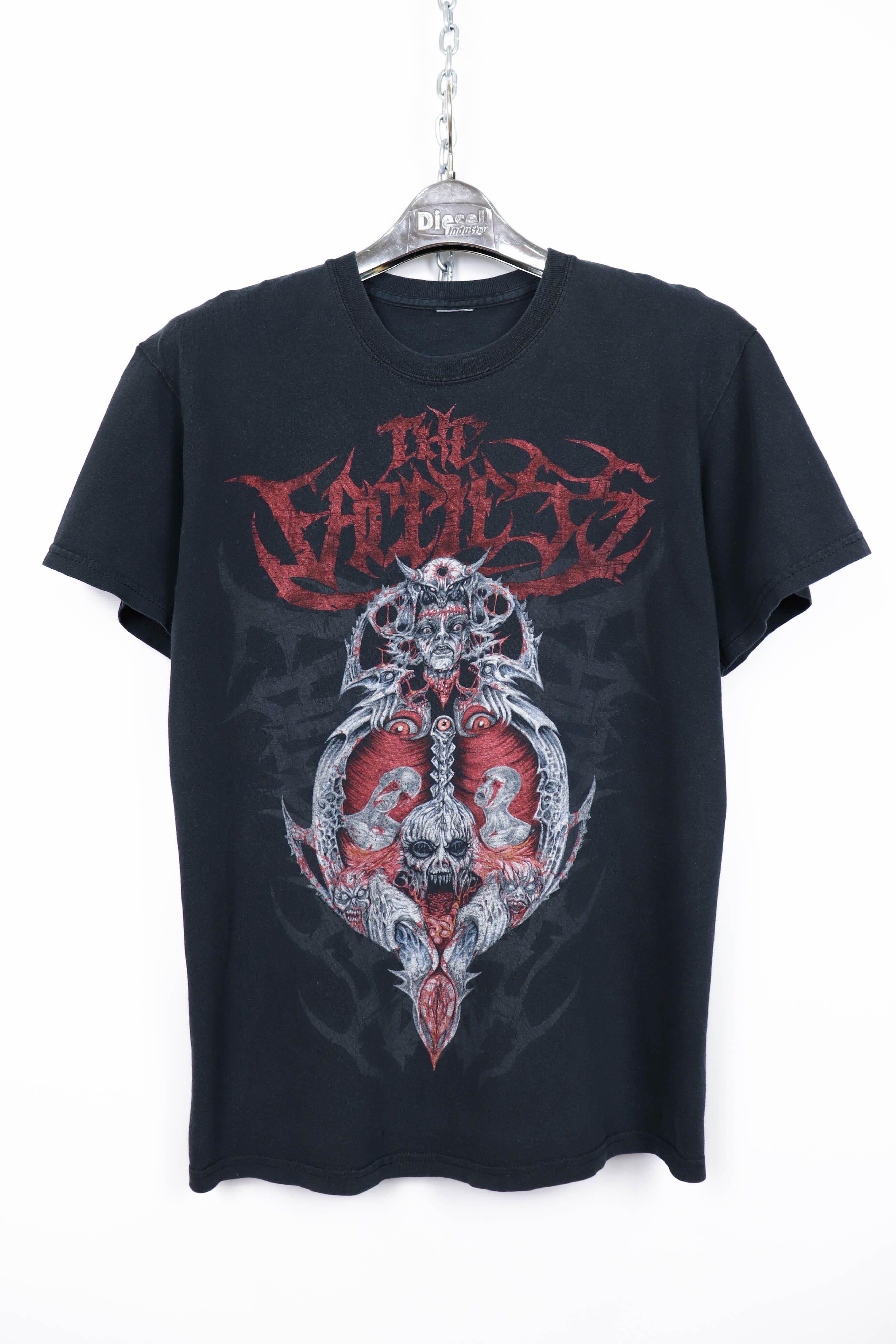 Band Tees The Faceless Vintage Death Metal Rock Distressed Tour Tee Size US L / EU 52-54 / 3 - 1 Thumbnail