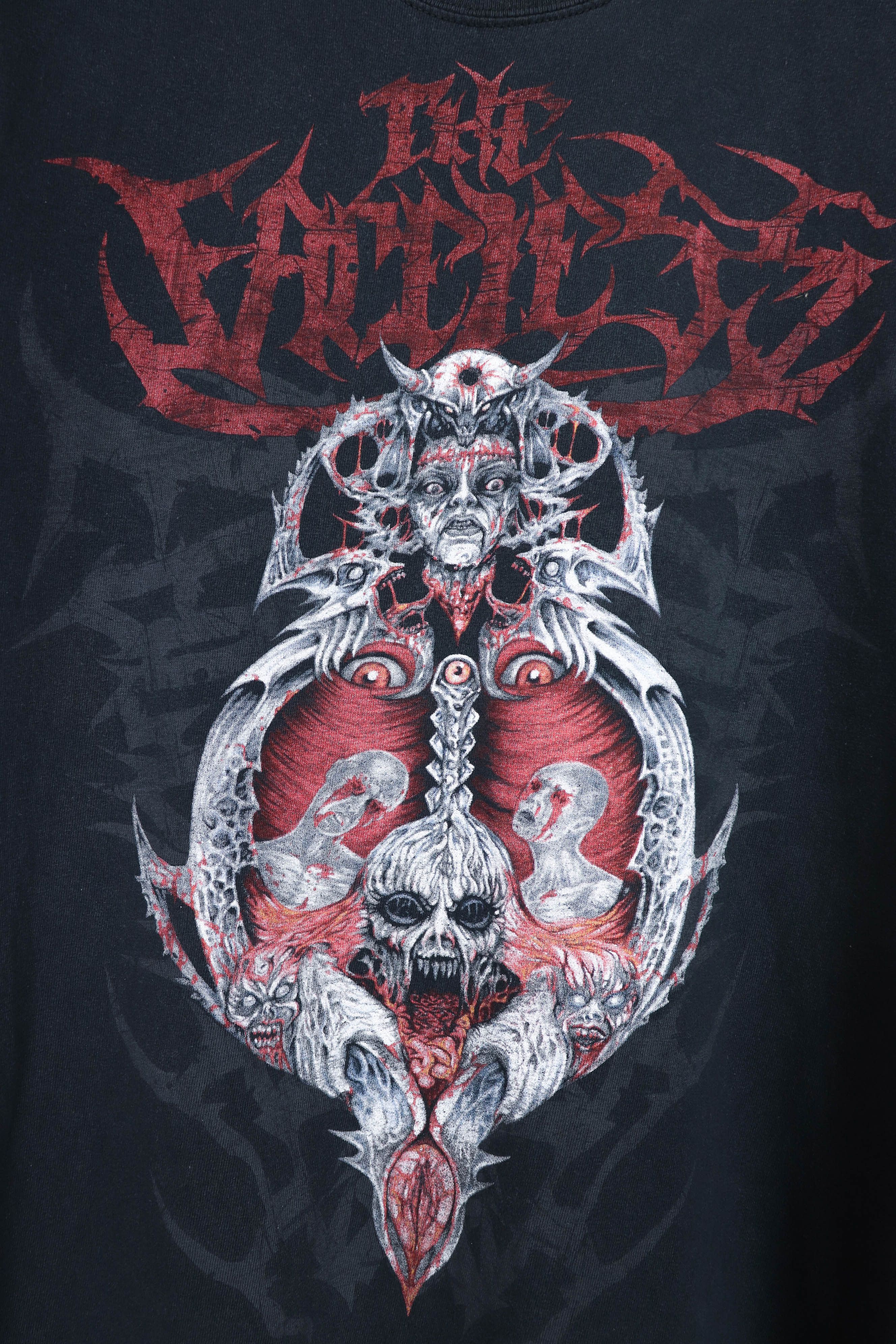 Band Tees The Faceless Vintage Death Metal Rock Distressed Tour Tee Size US L / EU 52-54 / 3 - 4 Thumbnail