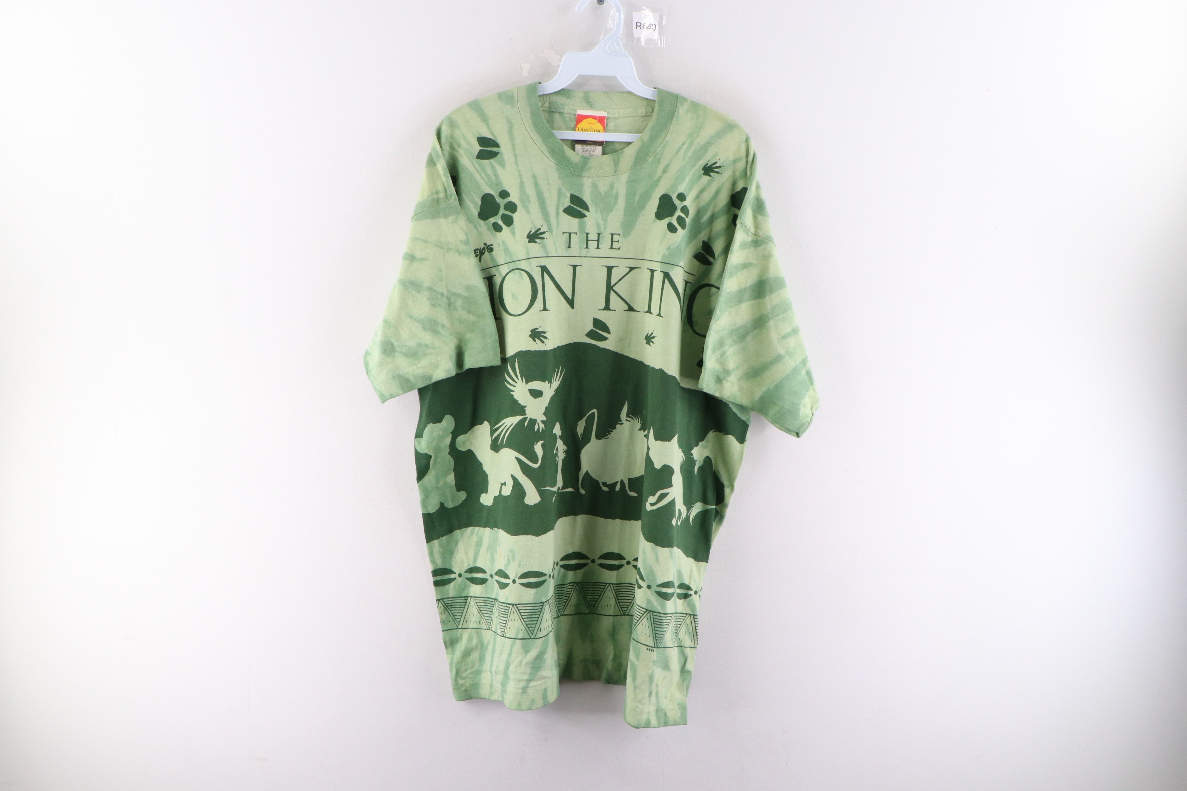 Vintage 90s Disney The Lion King All Over Print T-Shirt USA