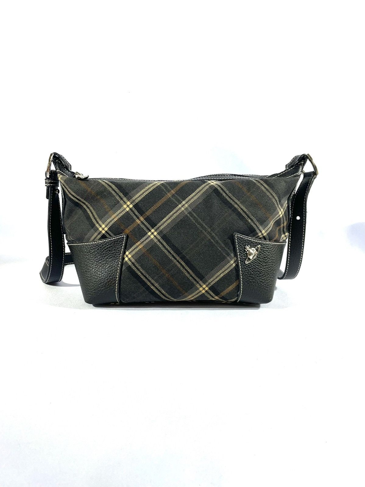 Vivienne Westwood Tartan Plaid Crossbody Bag Grailed