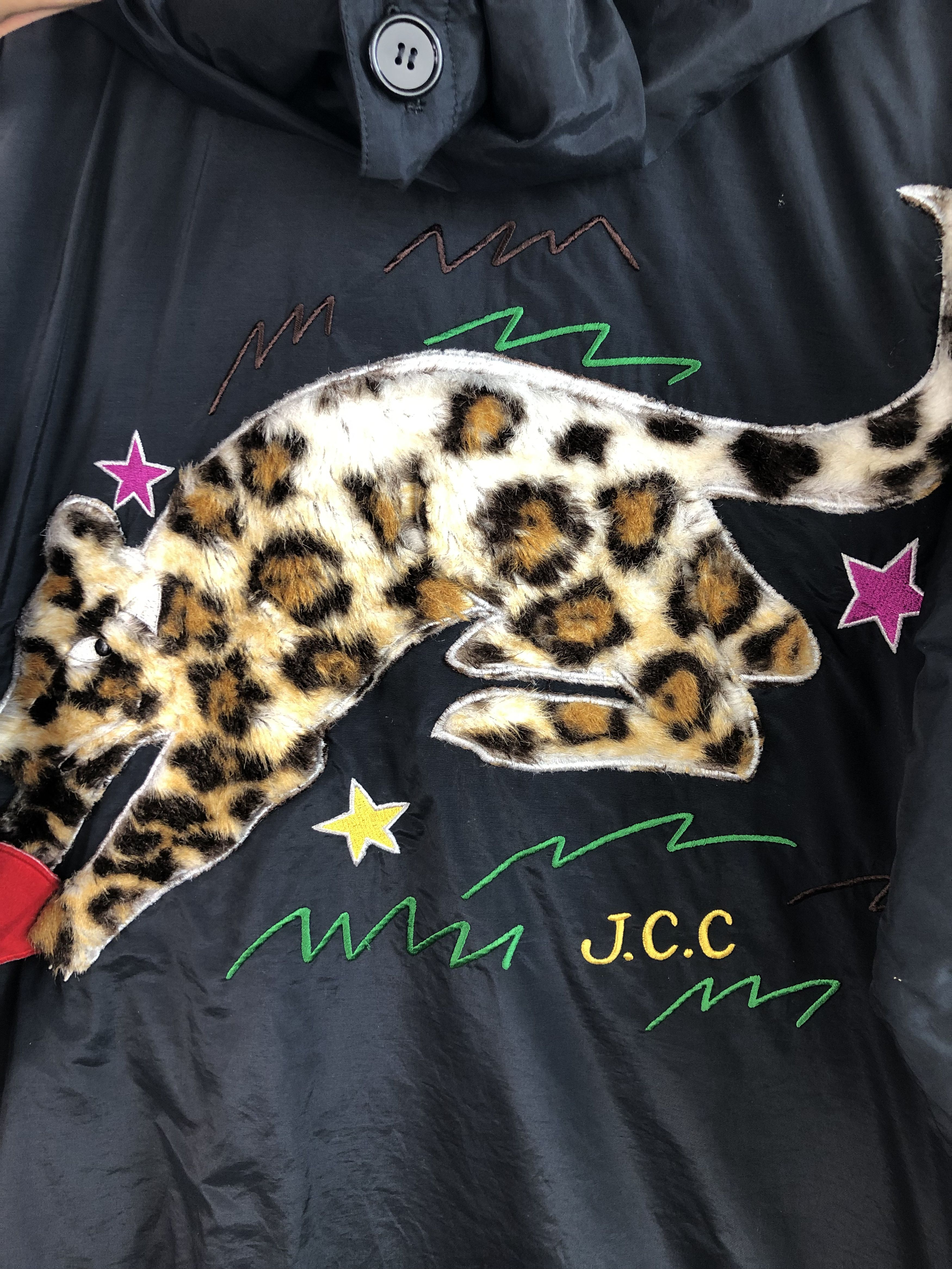 Jean Charles De Castelbajac RARE🔥VINTAGE CASTELBAJAC LEOPARD OVERCOAT Size US L / EU 52-54 / 3 - 15 Thumbnail