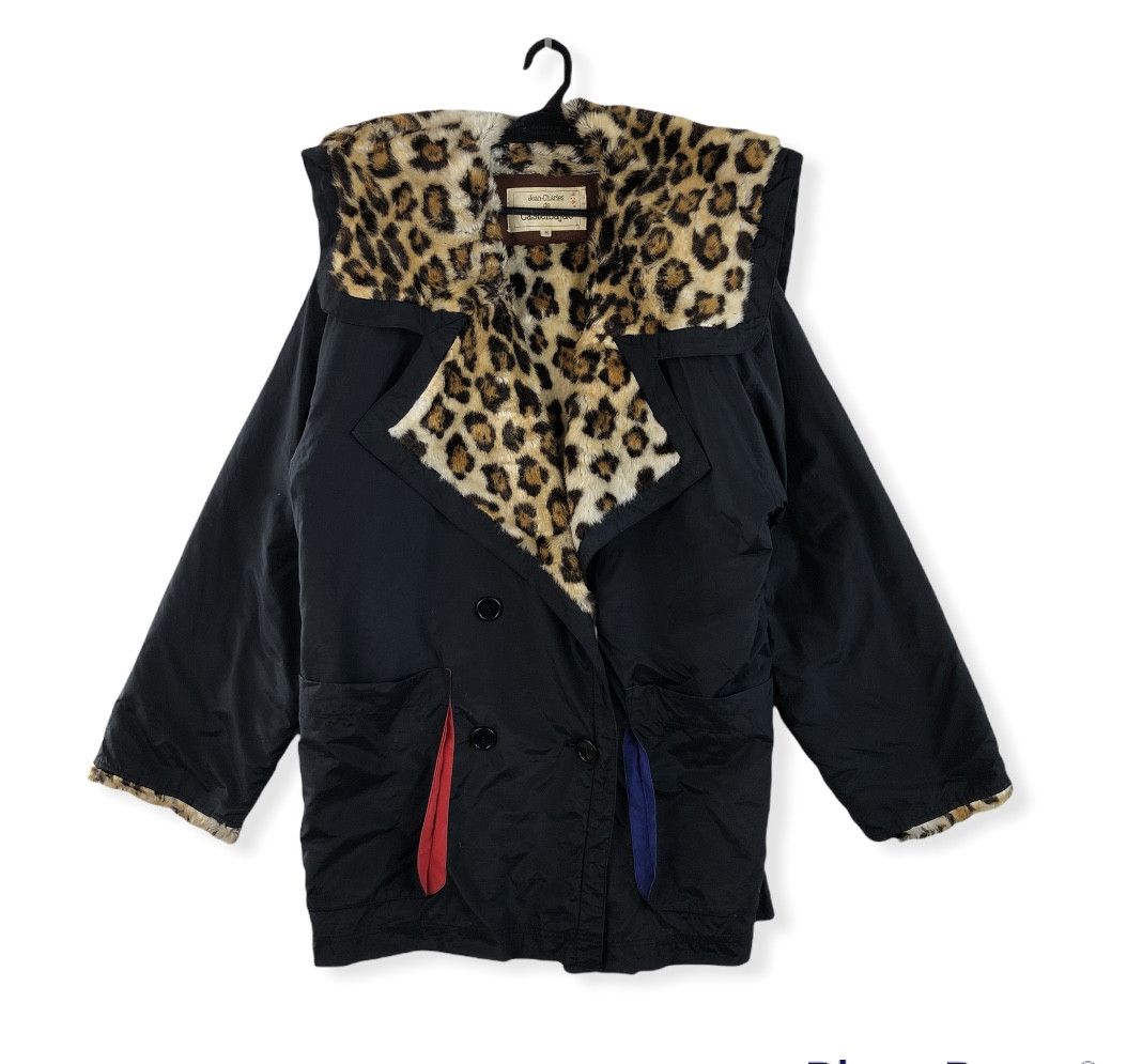 Jean Charles De Castelbajac RARE🔥VINTAGE CASTELBAJAC LEOPARD OVERCOAT Size US L / EU 52-54 / 3 - 1 Thumbnail