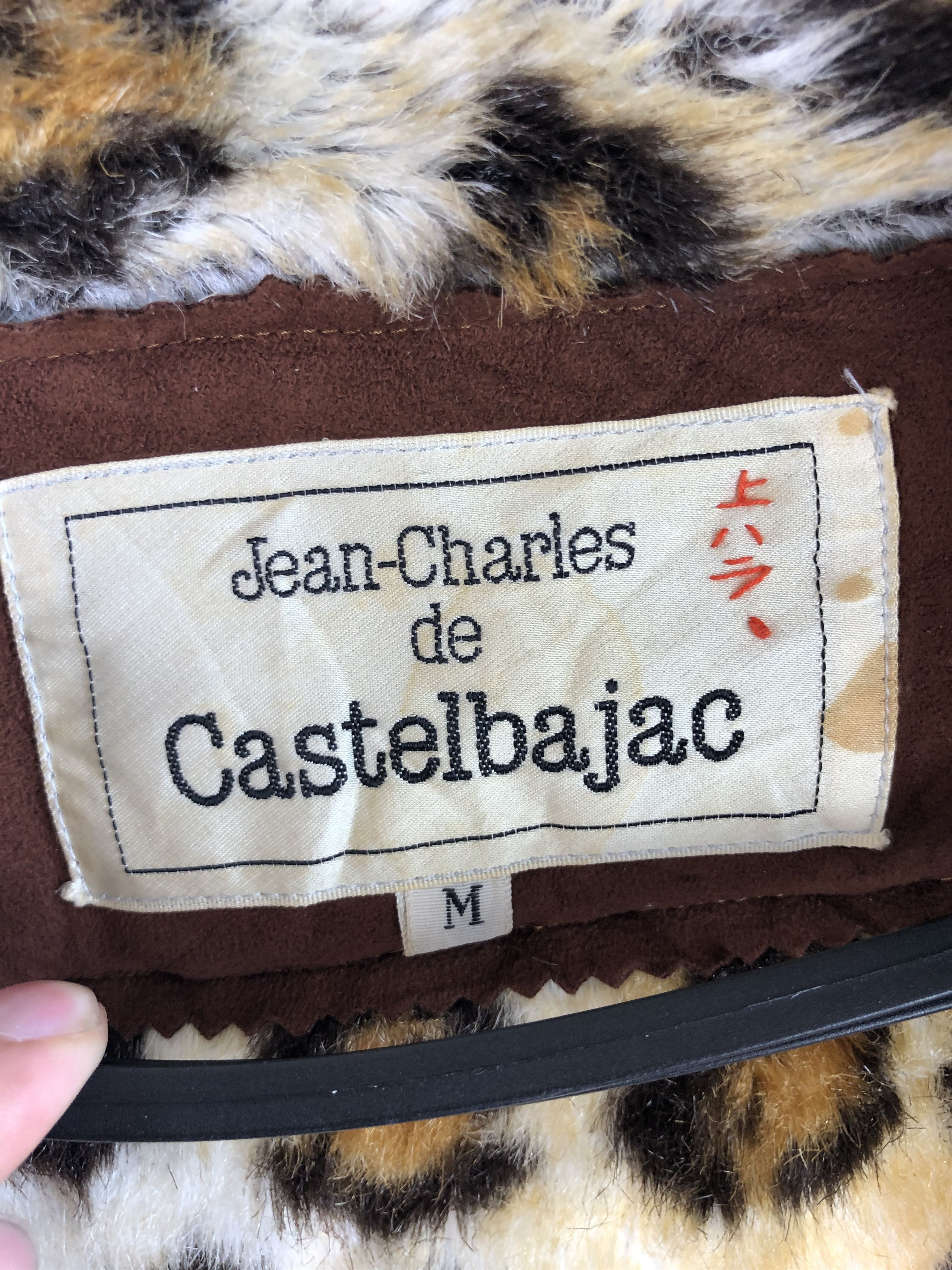 Jean Charles De Castelbajac RARE🔥VINTAGE CASTELBAJAC LEOPARD OVERCOAT Size US L / EU 52-54 / 3 - 11 Thumbnail