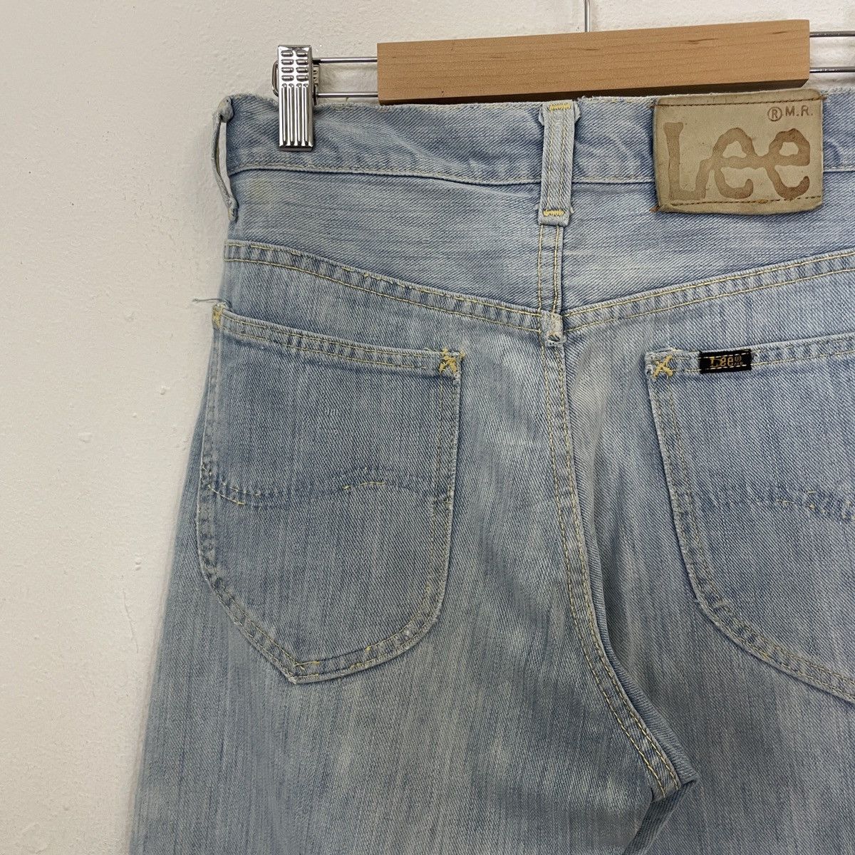 Lee Vintage 90s Lee Distressed Denim Pants Size US 28 / EU 44 - 9 Thumbnail