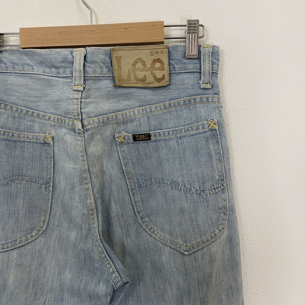 Lee Vintage 90s Lee Distressed Denim Pants Size US 28 / EU 44 - 8 Thumbnail
