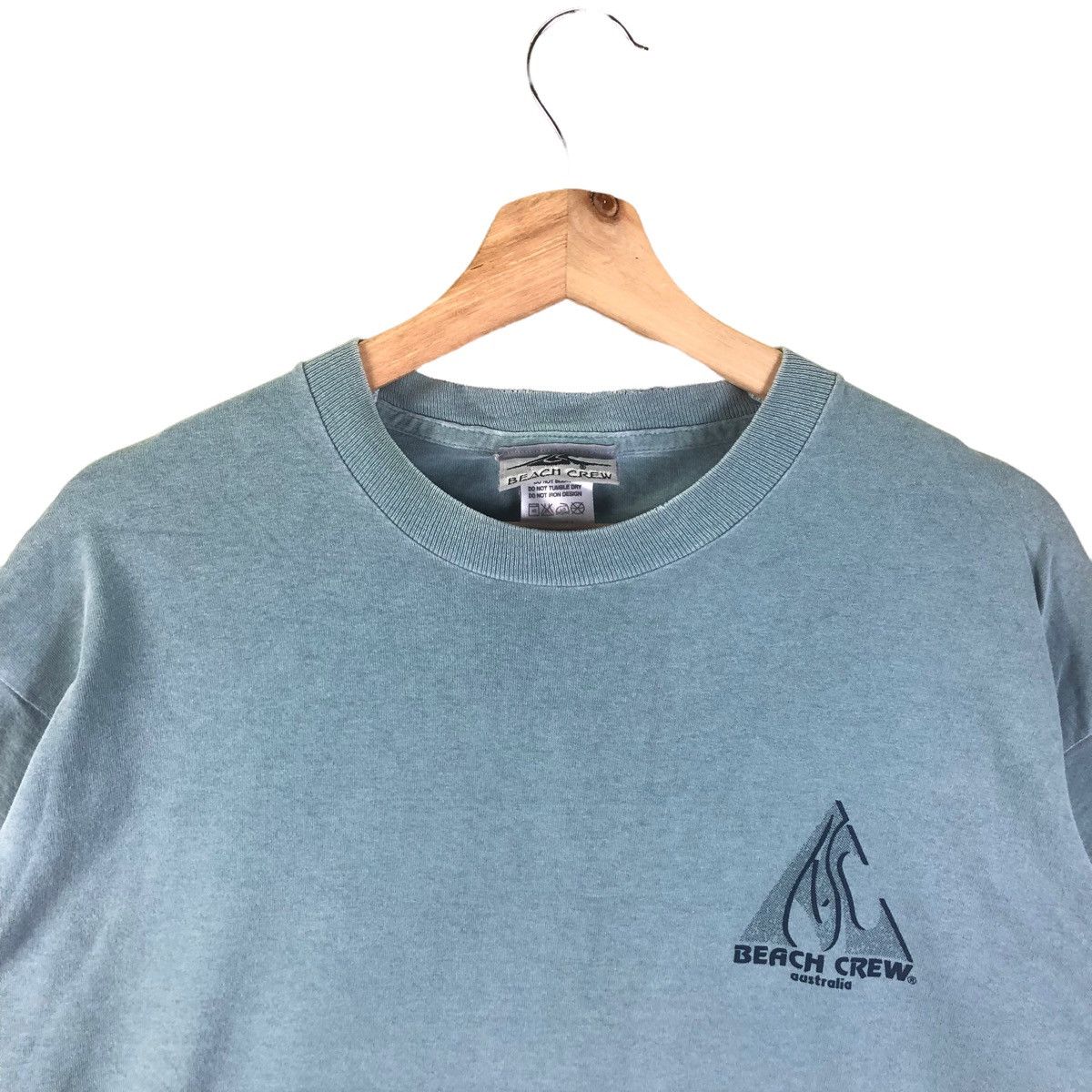 Vintage Vintage Beach Crew Australia Big Logo Blue Size US L / EU 52-54 / 3 - 3 Thumbnail