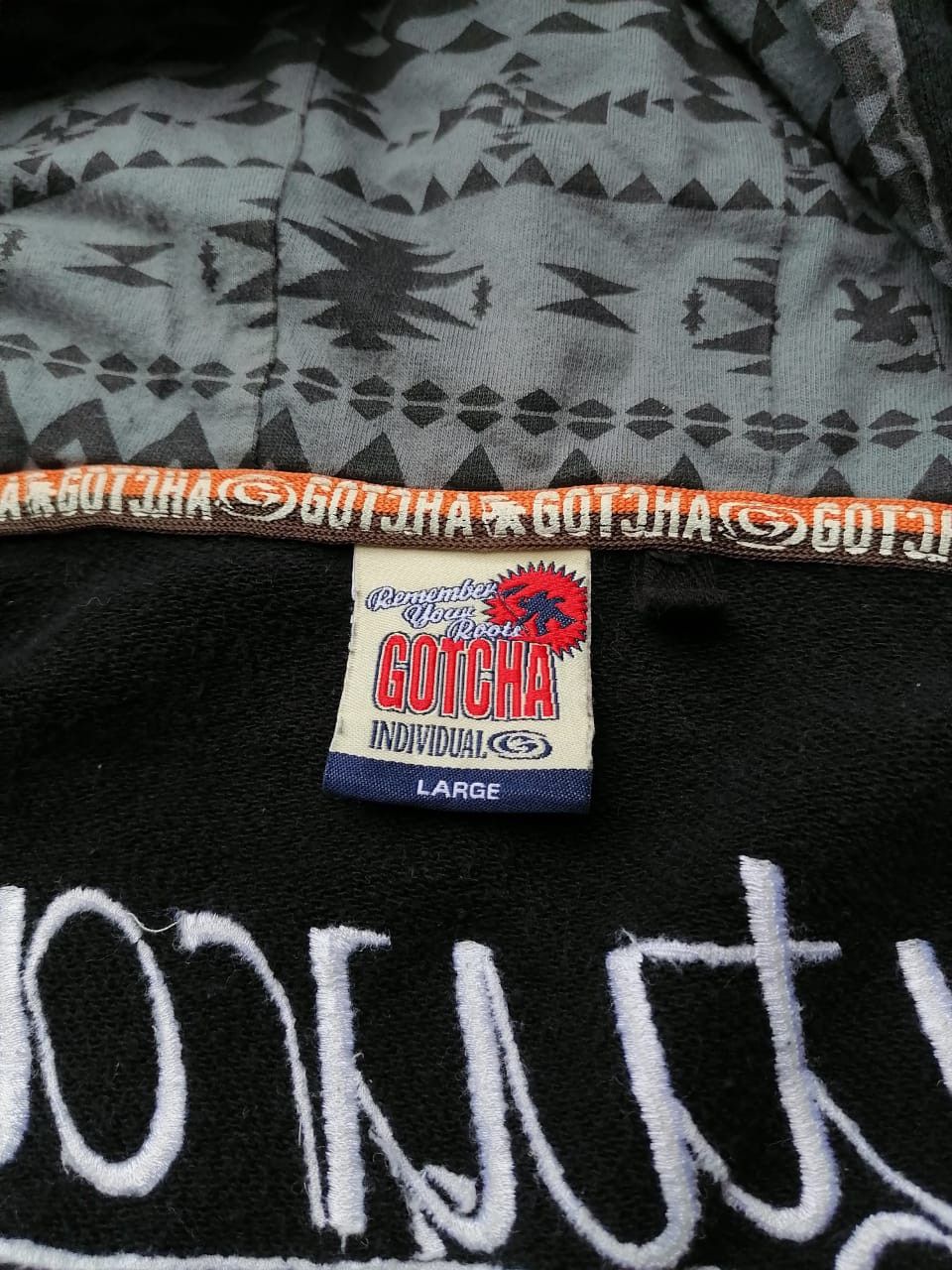 Gotcha Gotcha Embroidered Zipper Hoodie Size US S / EU 44-46 / 1 - 8 Thumbnail