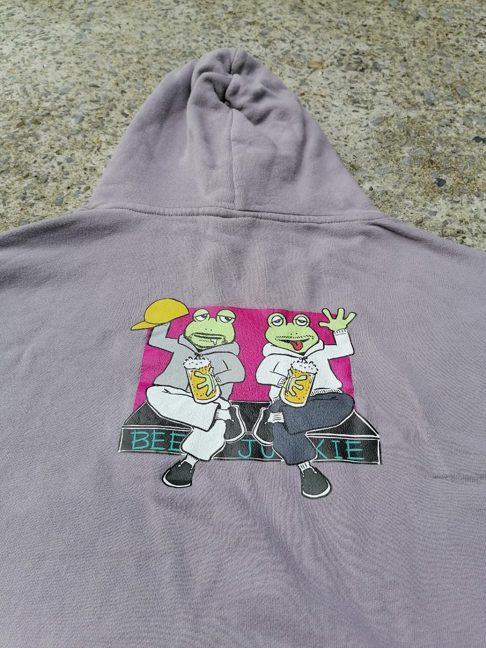 Other Freaks Store Beer Junkie Frog Hoodie Size US L / EU 52-54 / 3 - 5 Thumbnail