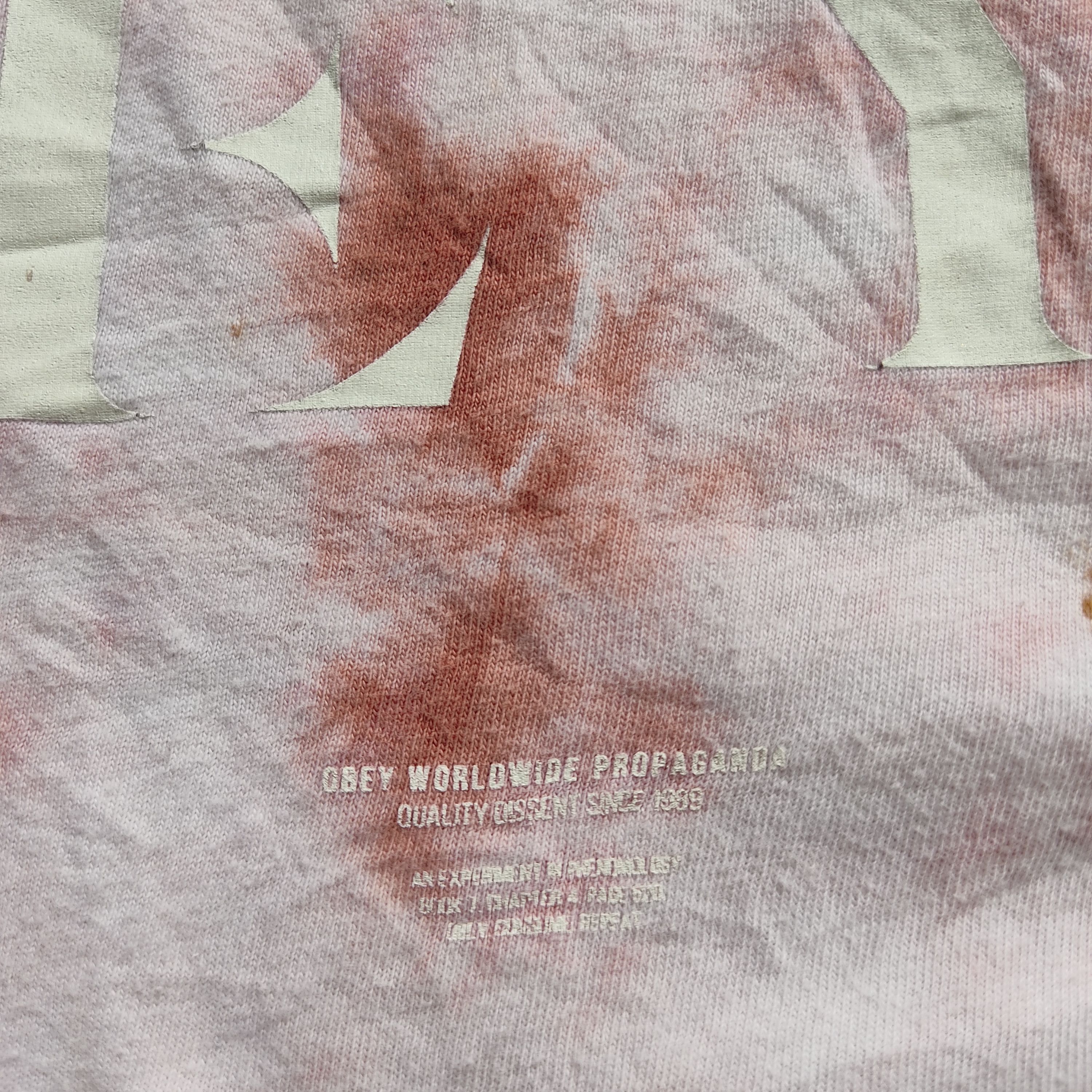 Obey Obey Worldwide Propaganda Tye Dye Long Sleeve Size US S / EU 44-46 / 1 - 3 Thumbnail