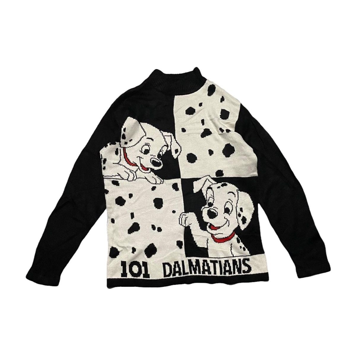 Disney Vintage Disney 101 Dalmatians Knitwear Size US M / EU 48-50 / 2 - 1 Thumbnail